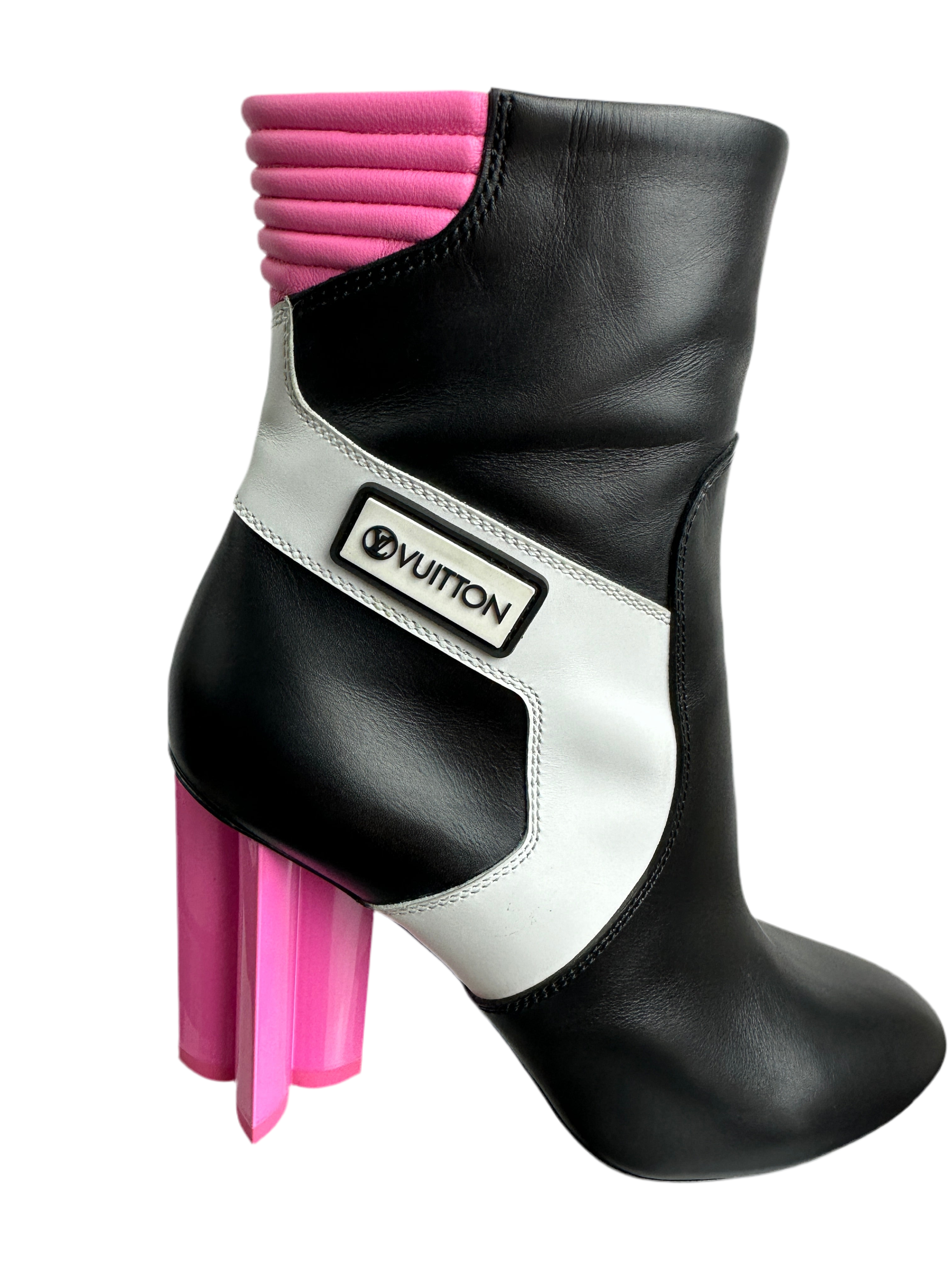 Louis Vuitton silhouette ankle boots - size 37