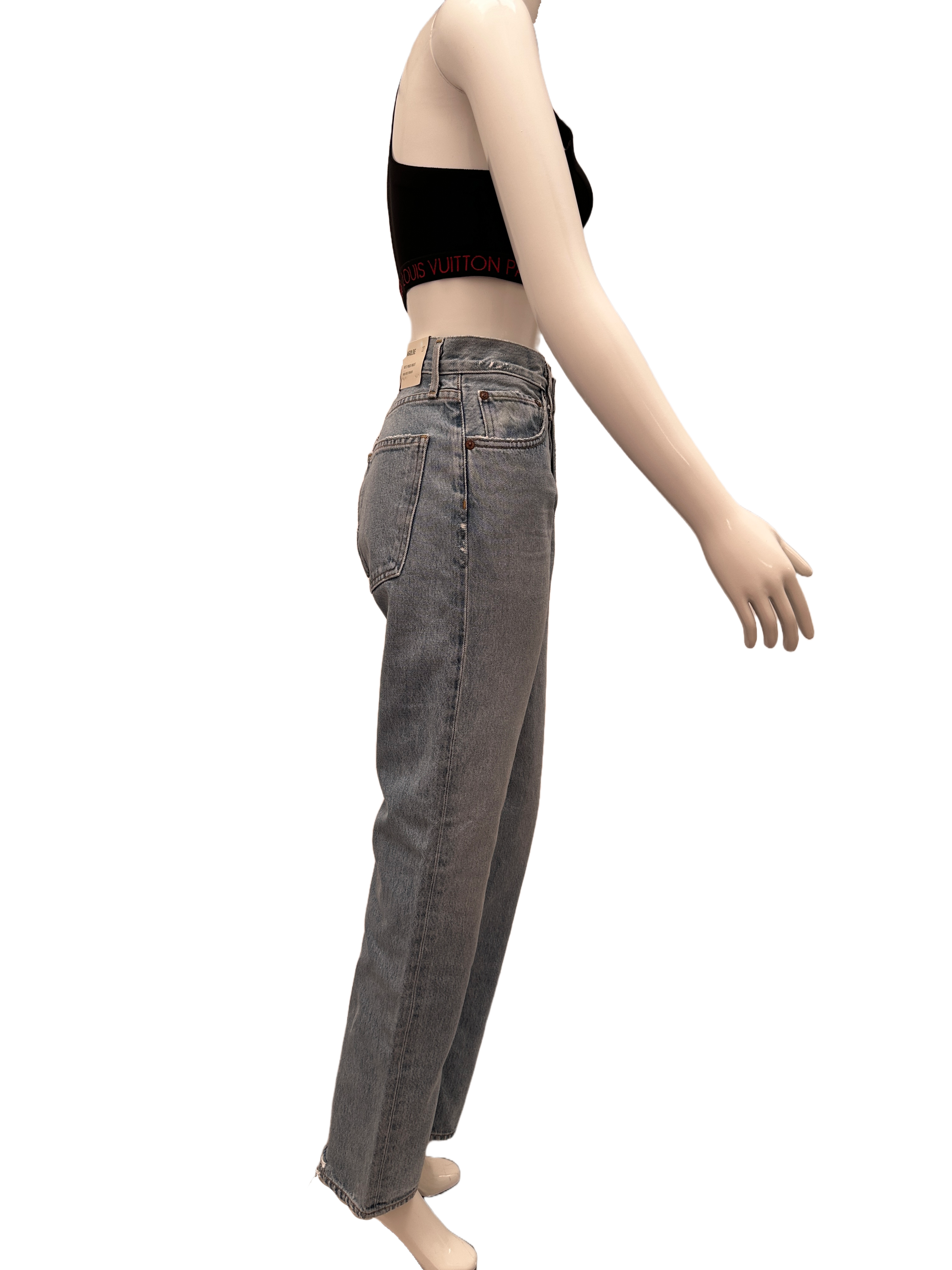 Agolde blue 90'S pinch waist high rise straight - size 27