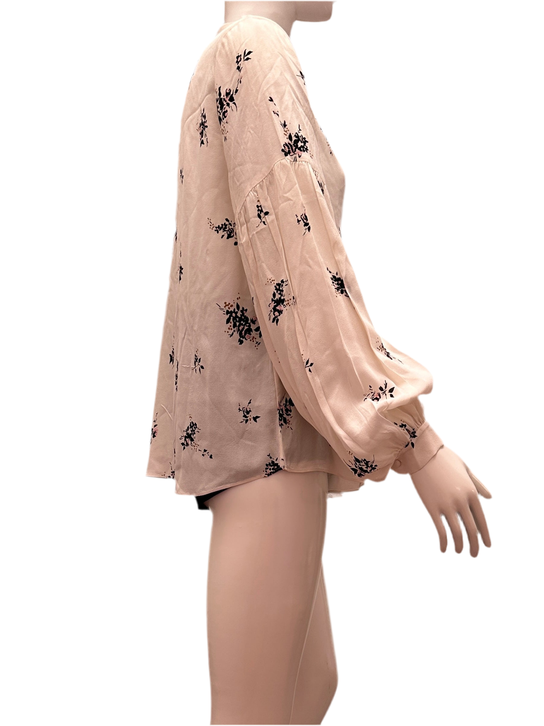 A.L.C white floral blouse - size 36