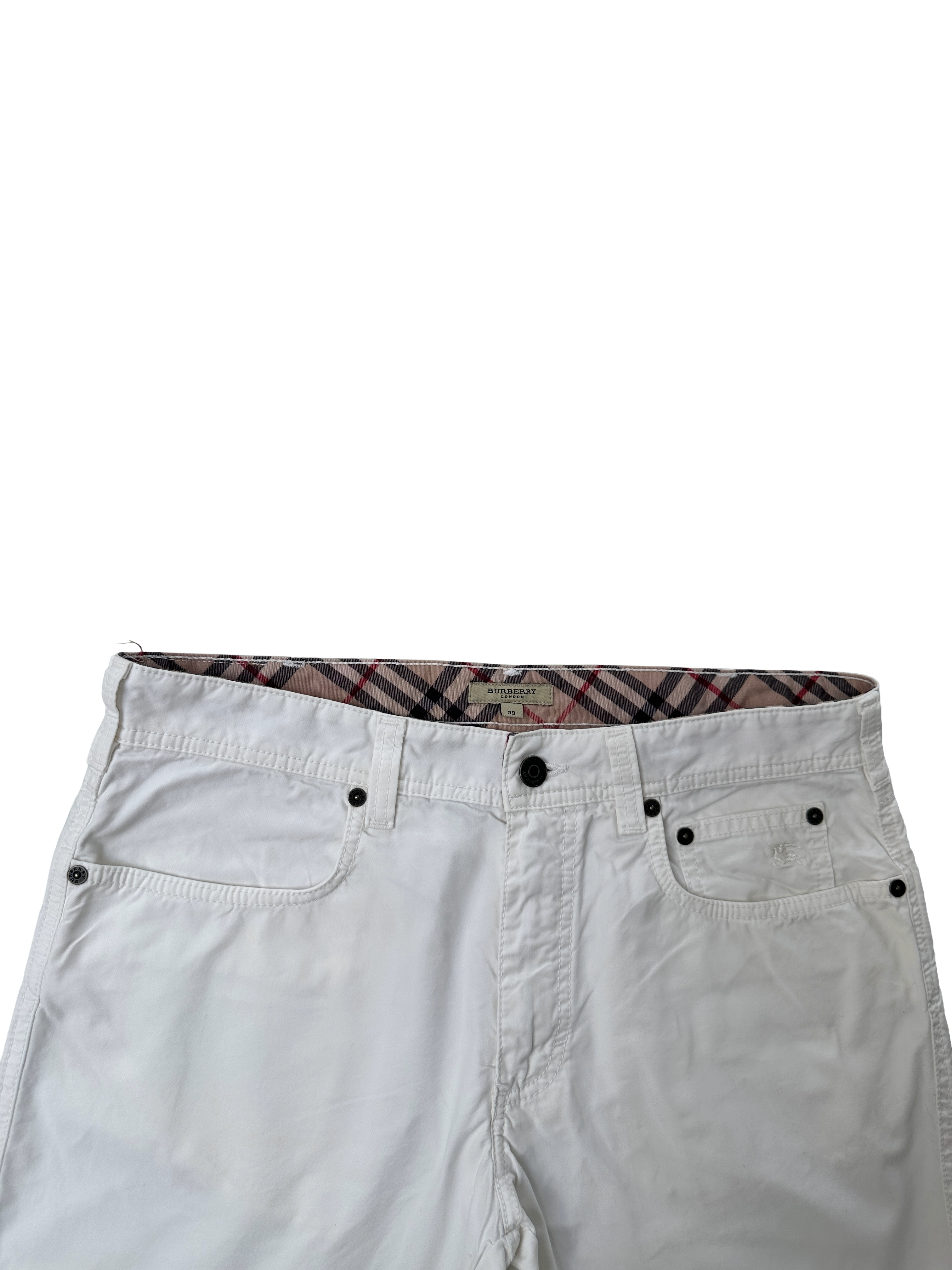 Burberry white pants - size 33