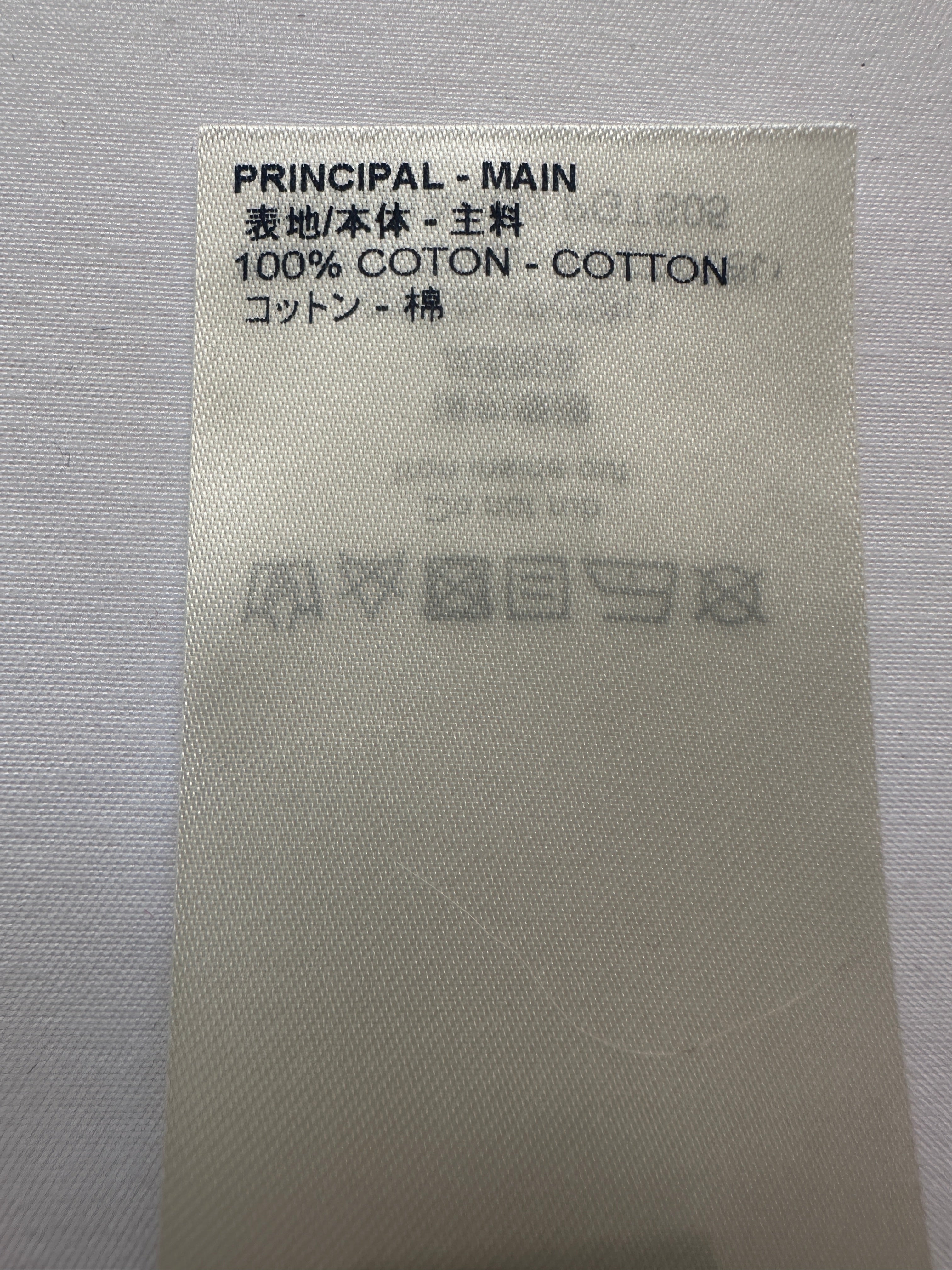 Louis Vuitton white short-sleeved U-neck top - size 36
