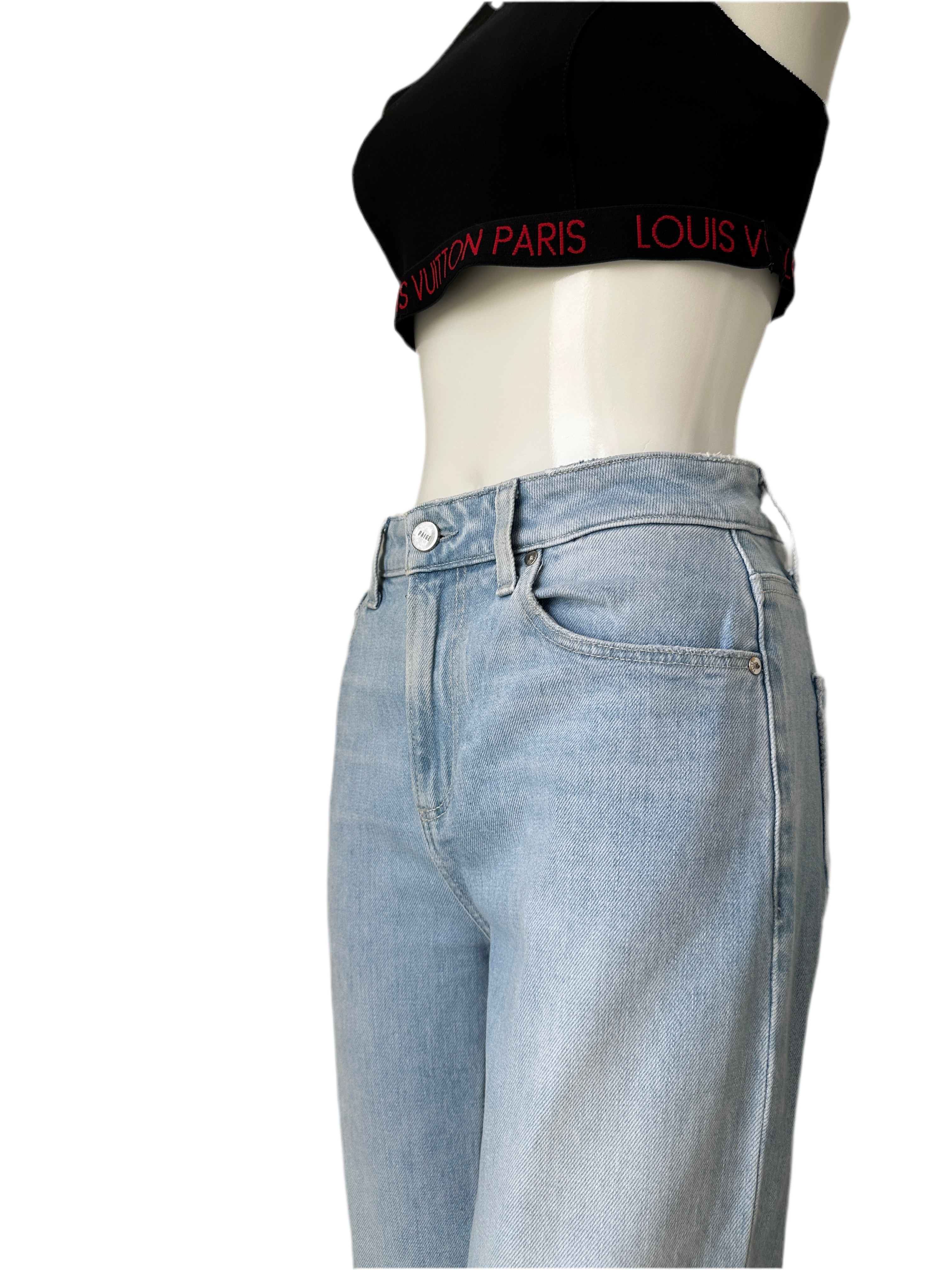 Paige Blue jean mid rise straight leg "Vintage" - size 26