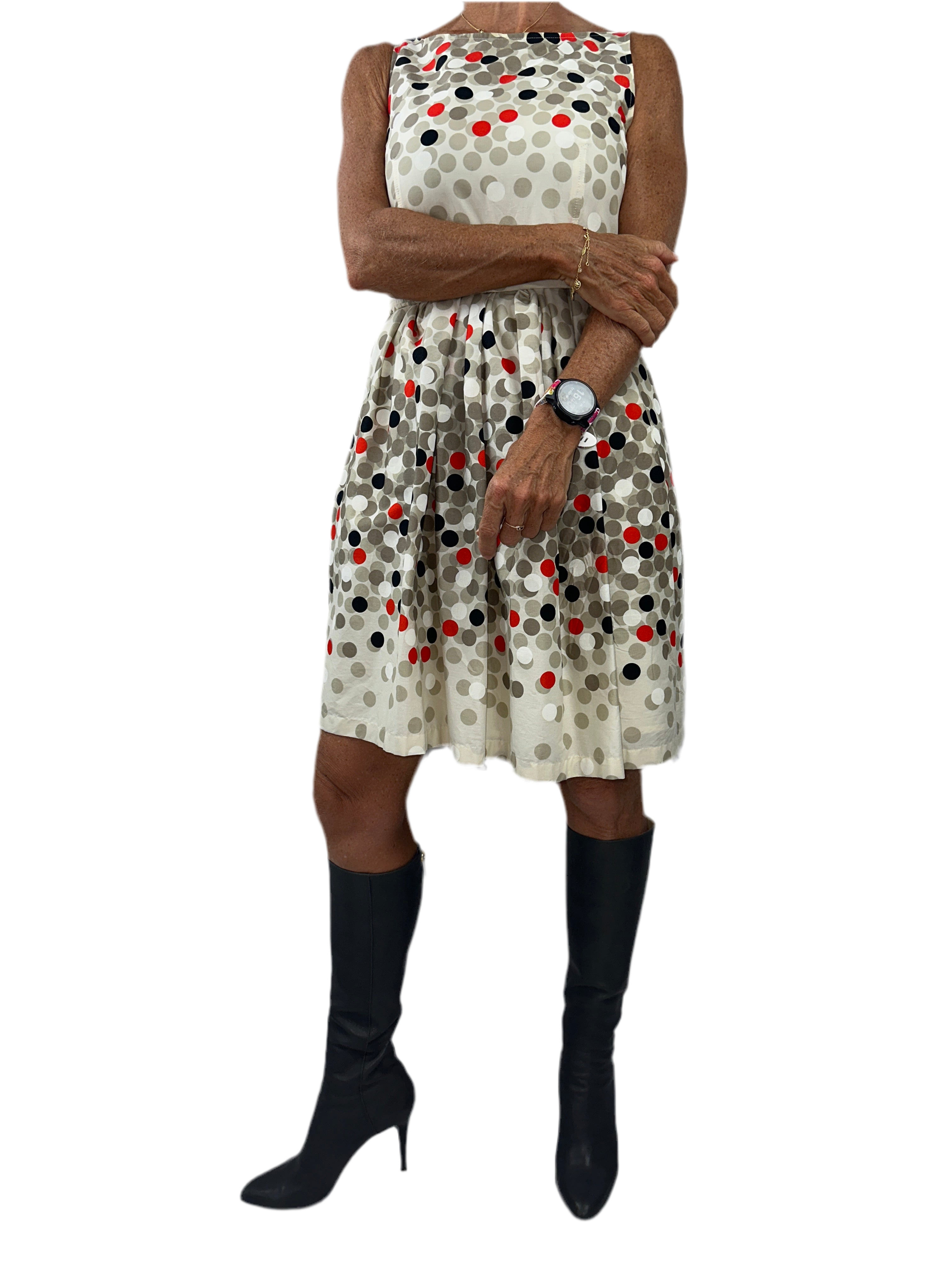 Jimmy Choo Glynn grainy calf leather boots - size 36.5