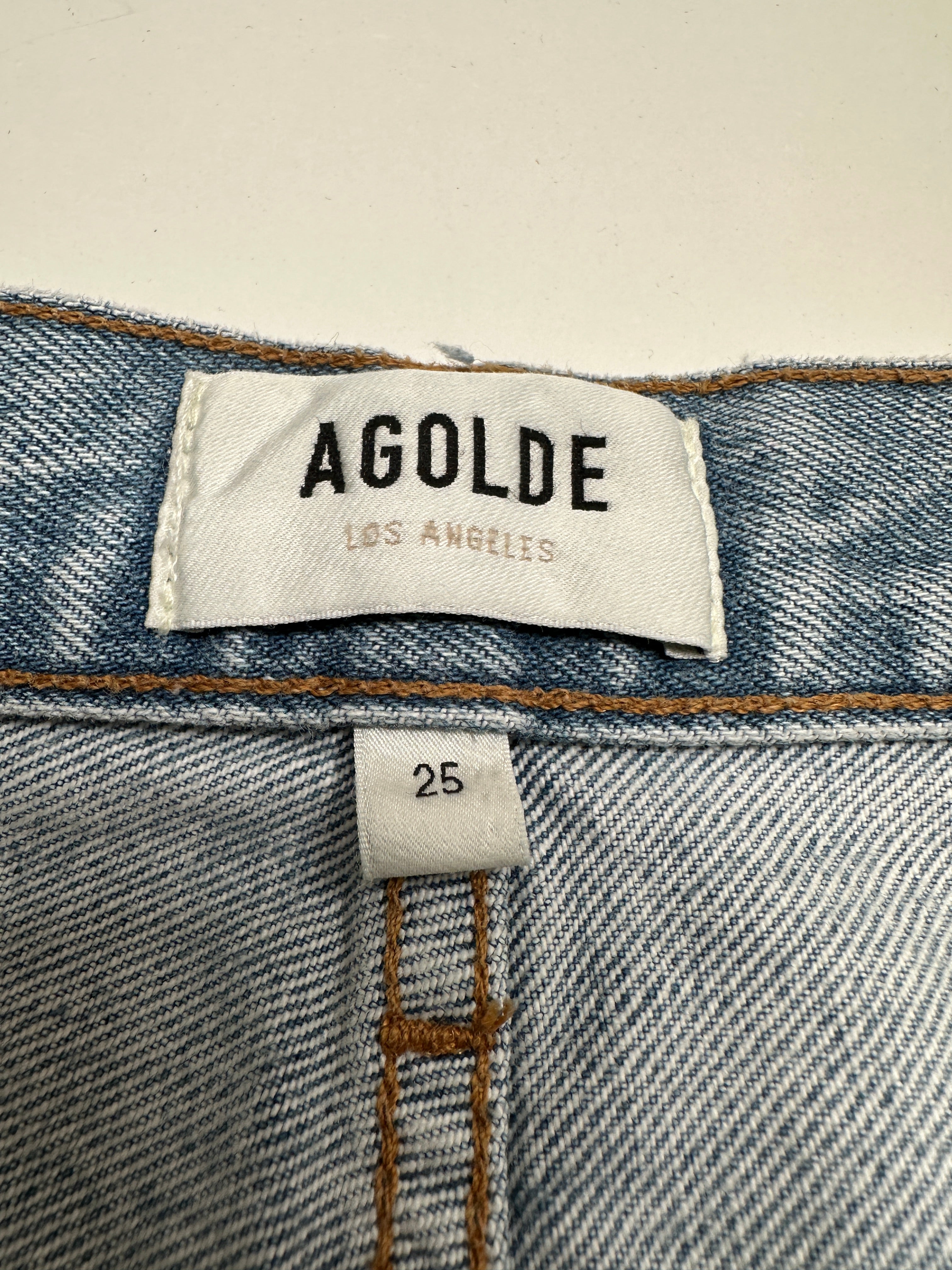 Agolde Luna light blue jean - size 25