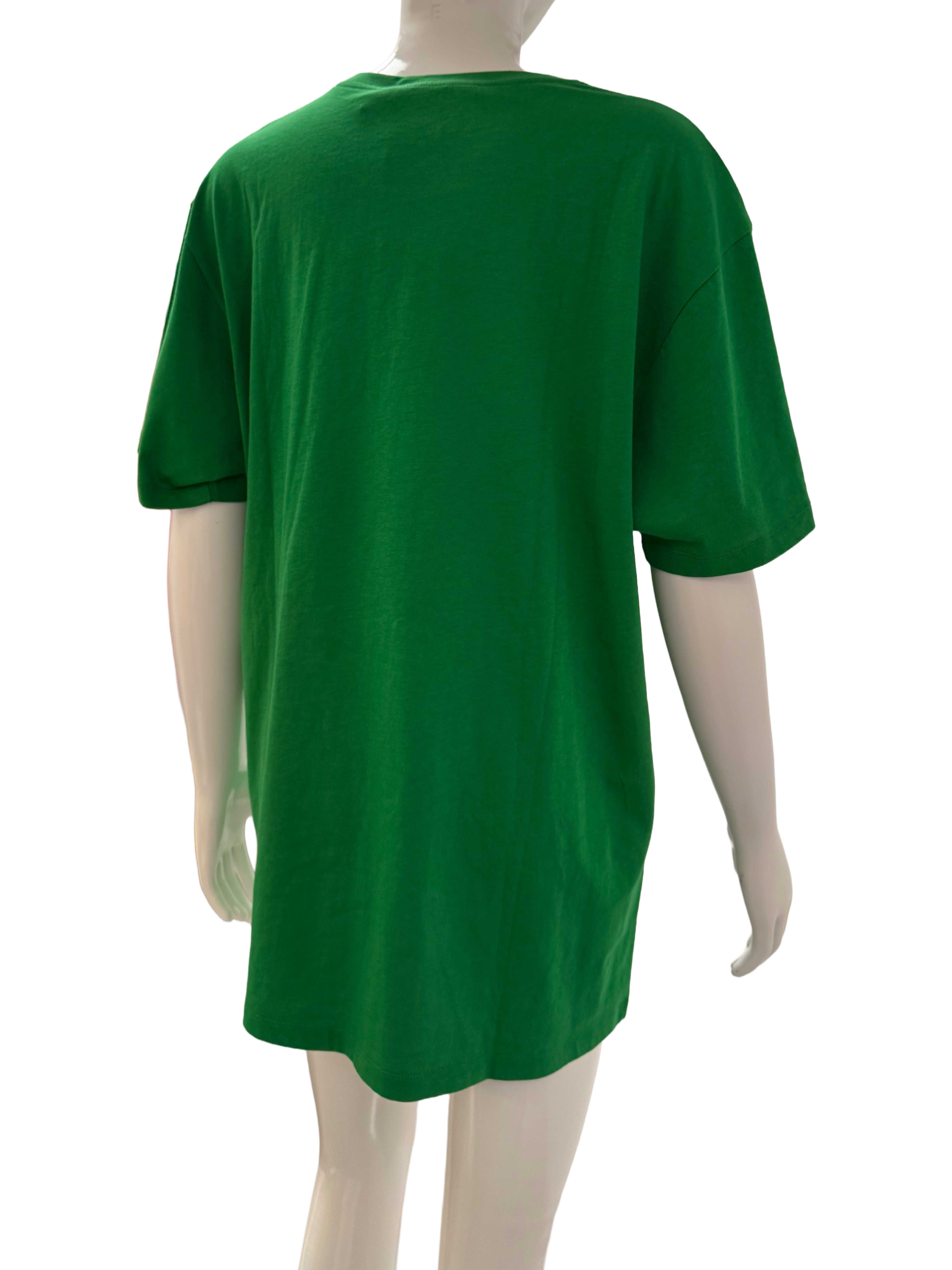 Gucci Garden teddy bear graphic t-shirt green - size S