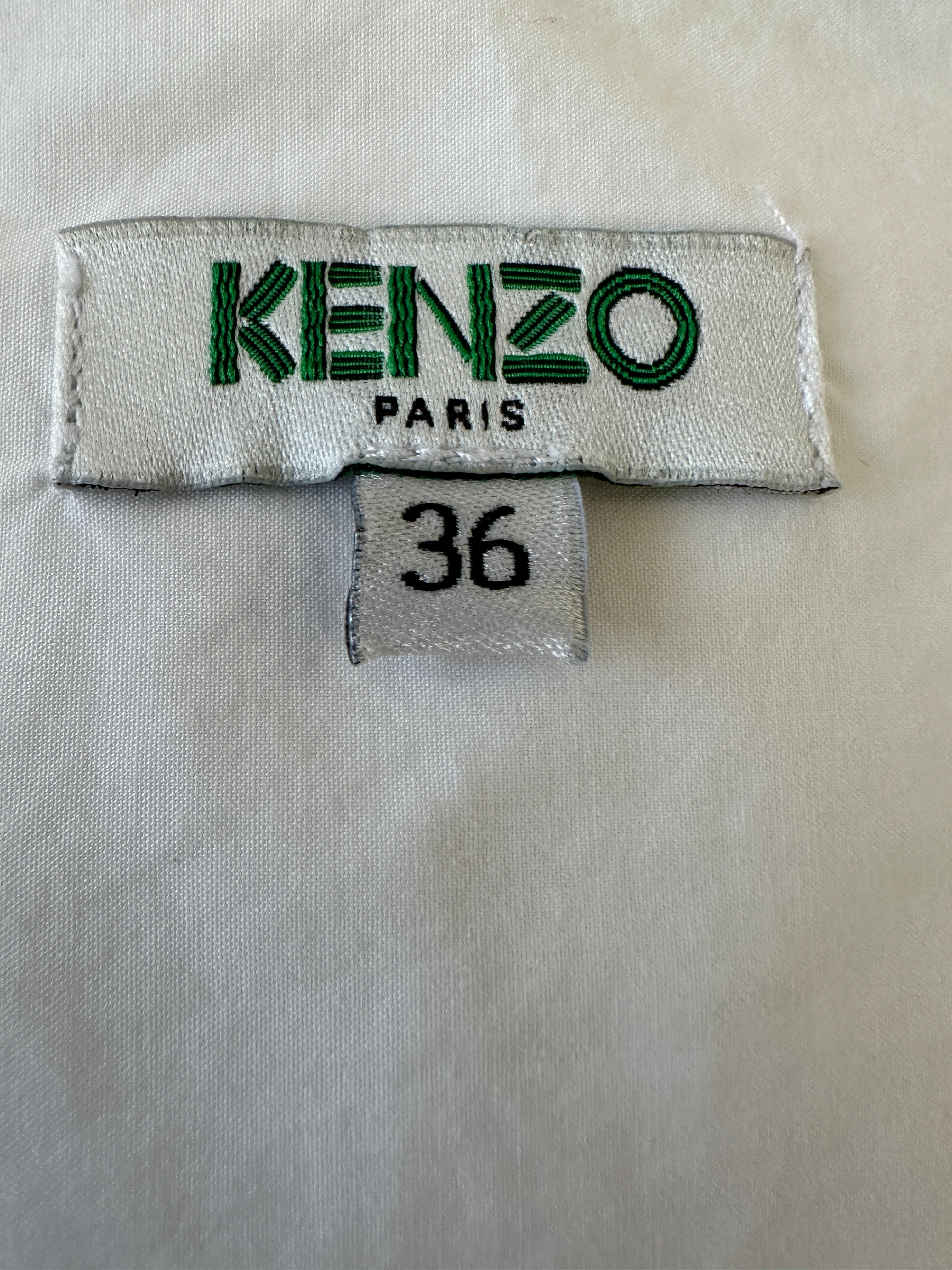 Kenzo white shirt - size 36