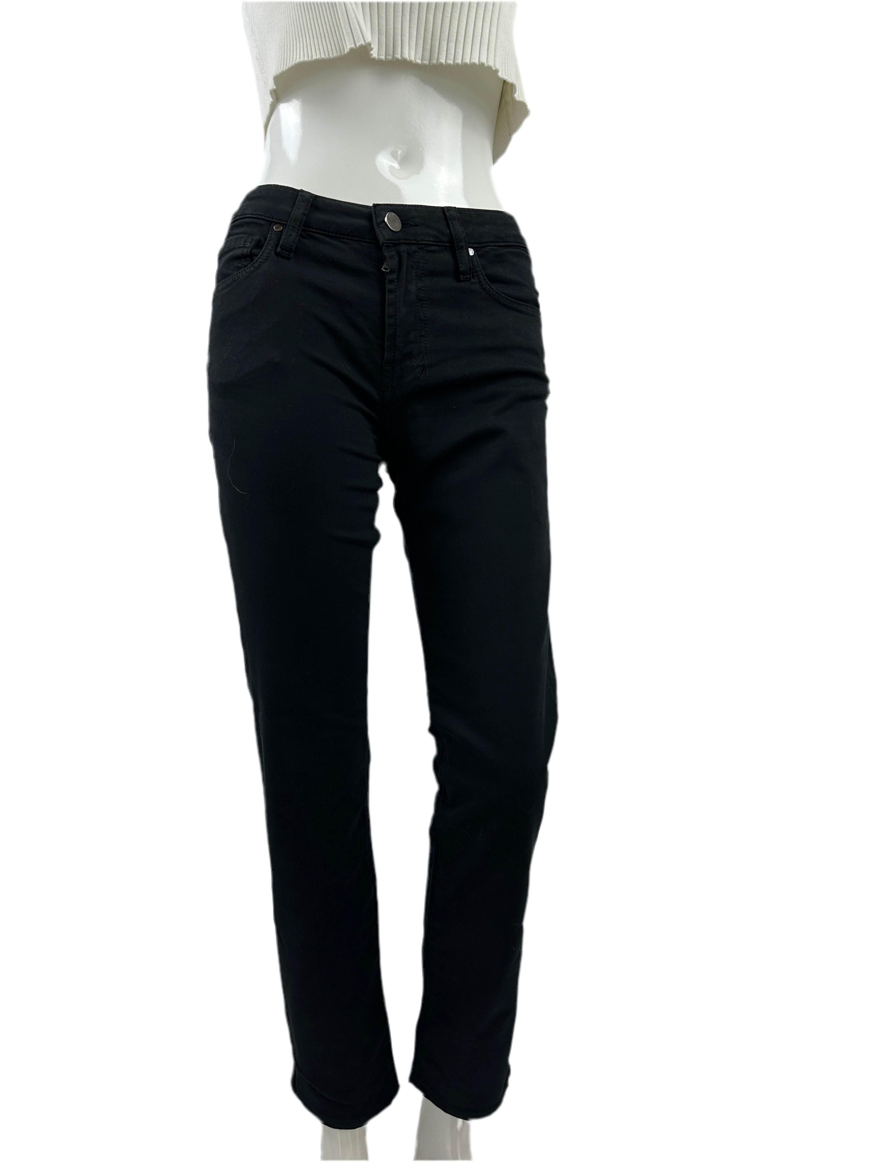 Comptoir des cotonniers black straight-leg pants - size 34