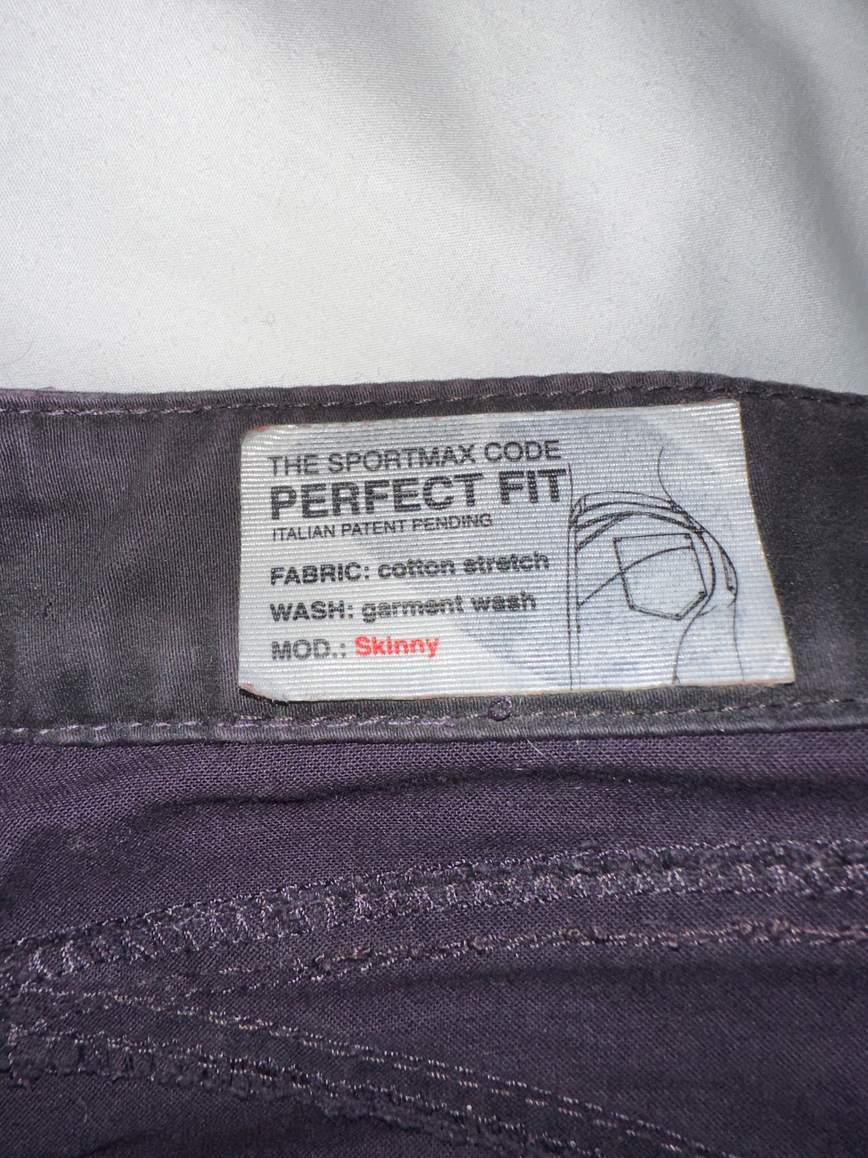 SportMax Code purple pants - size 34