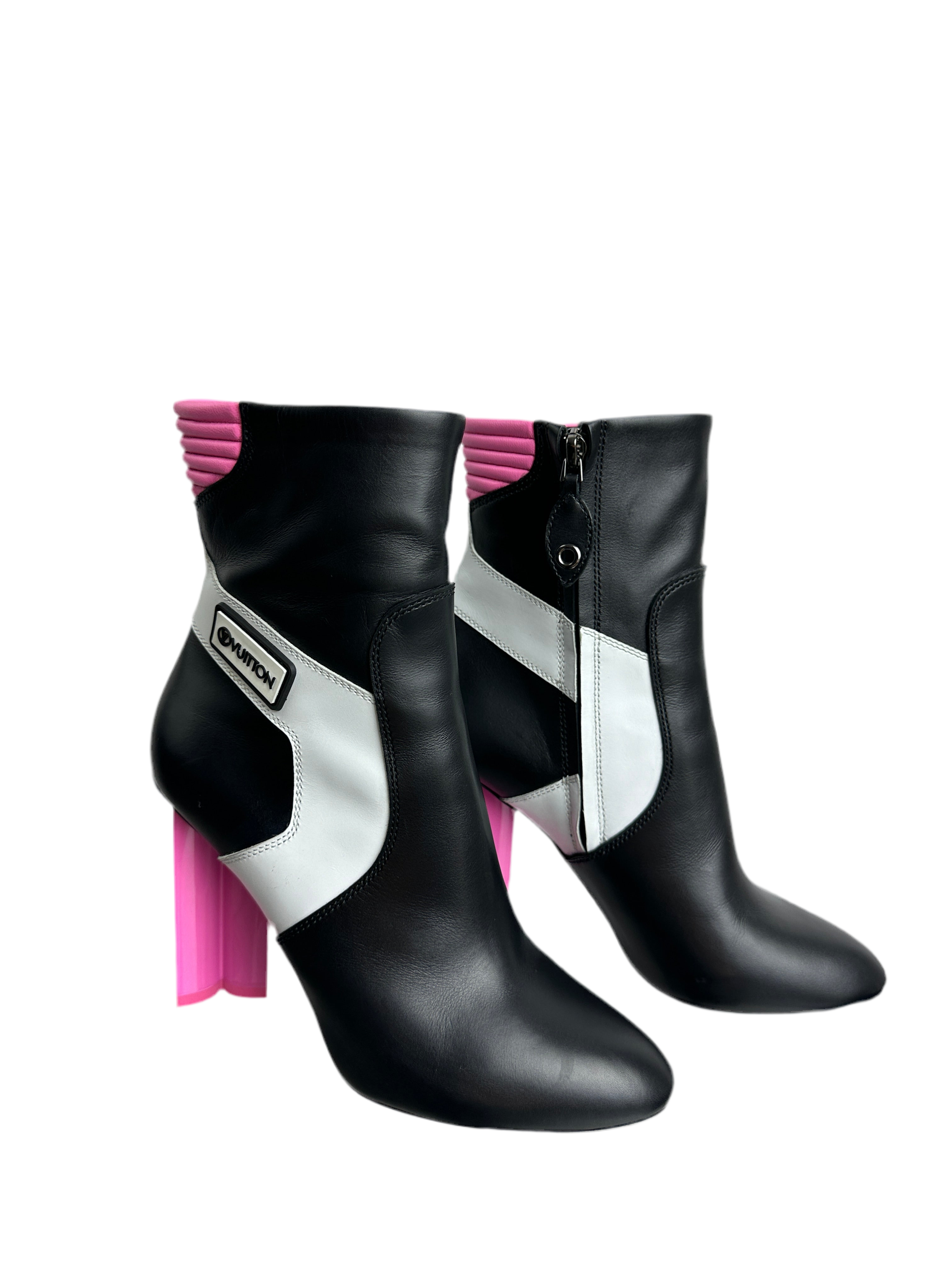 Louis Vuitton silhouette ankle boots - size 37