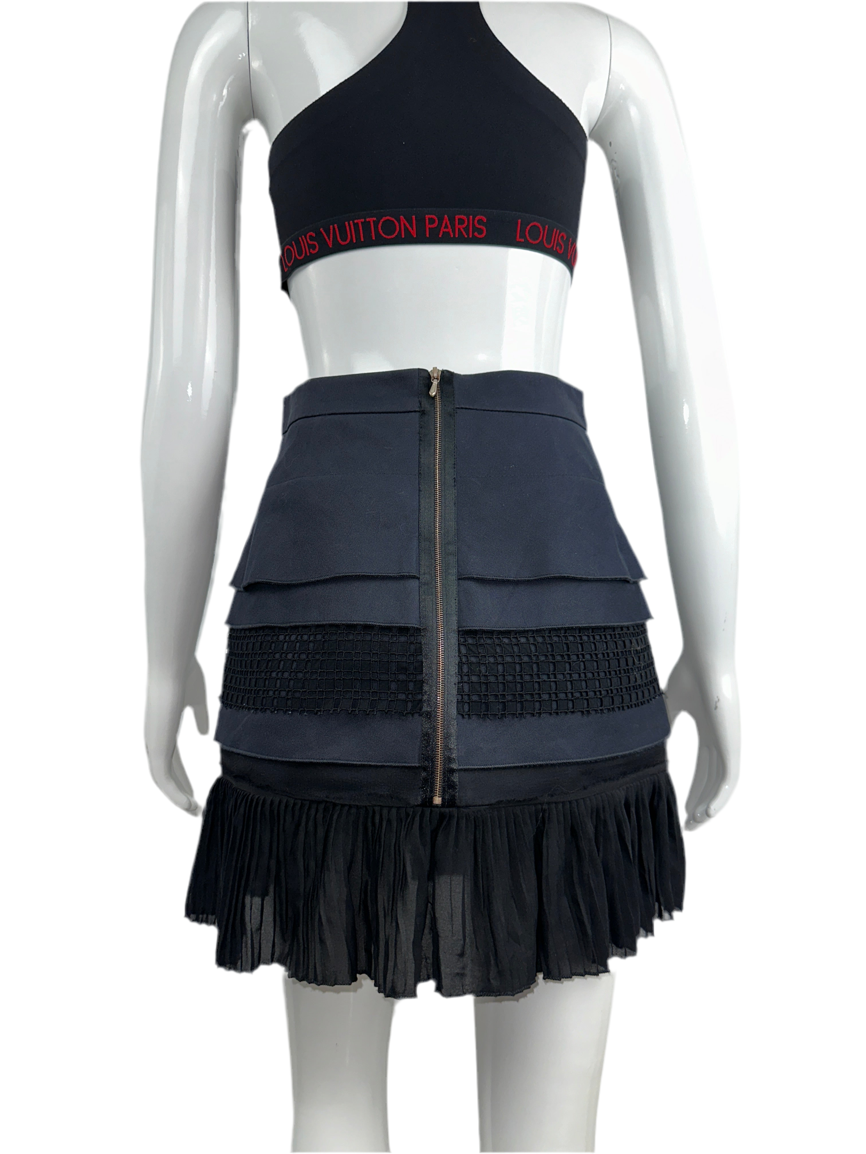 Made to measure black skirt - size 34