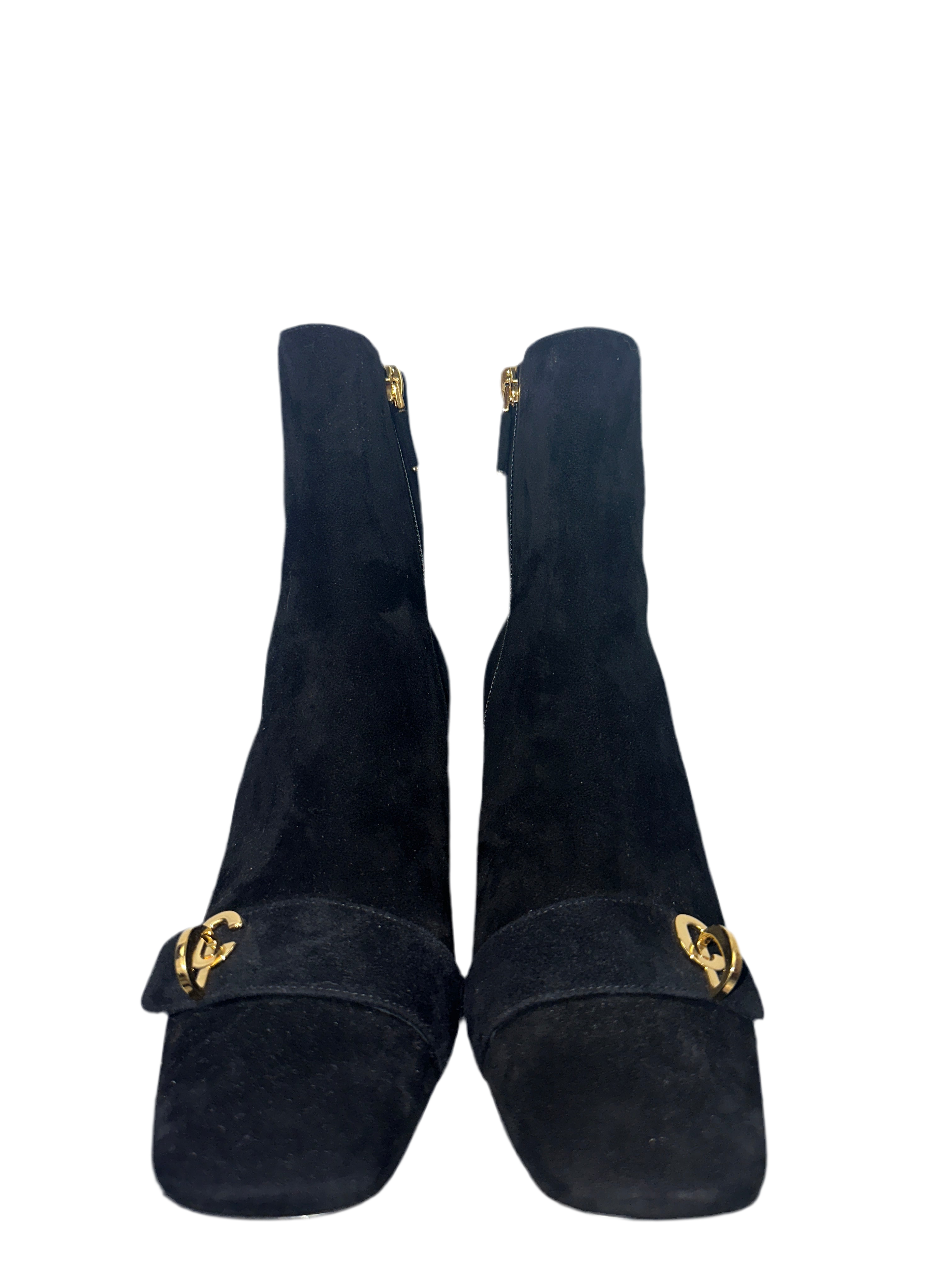 C Dior Black suede boots - size 36