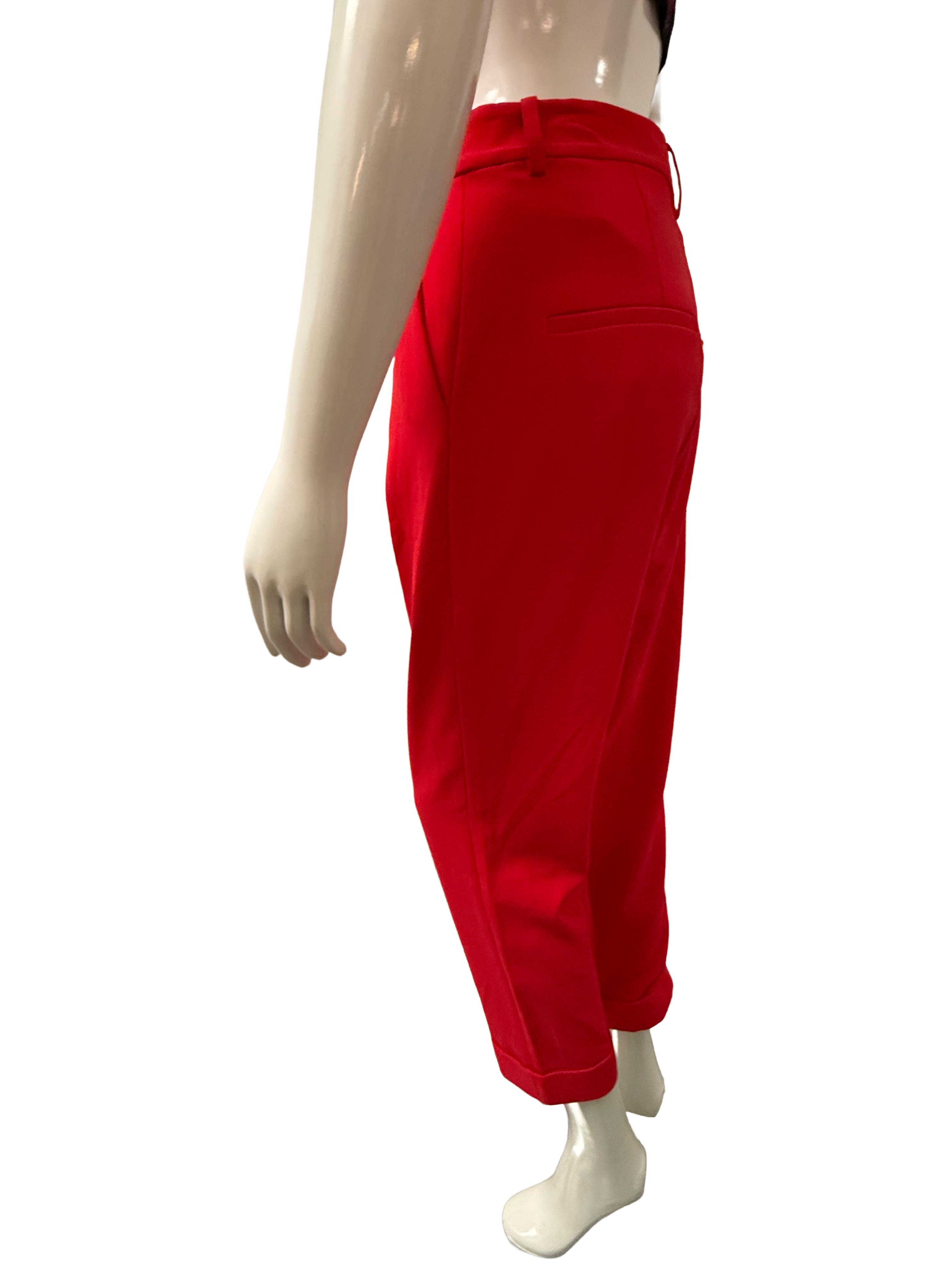 Alice + Olivia red tailored pants - size 2