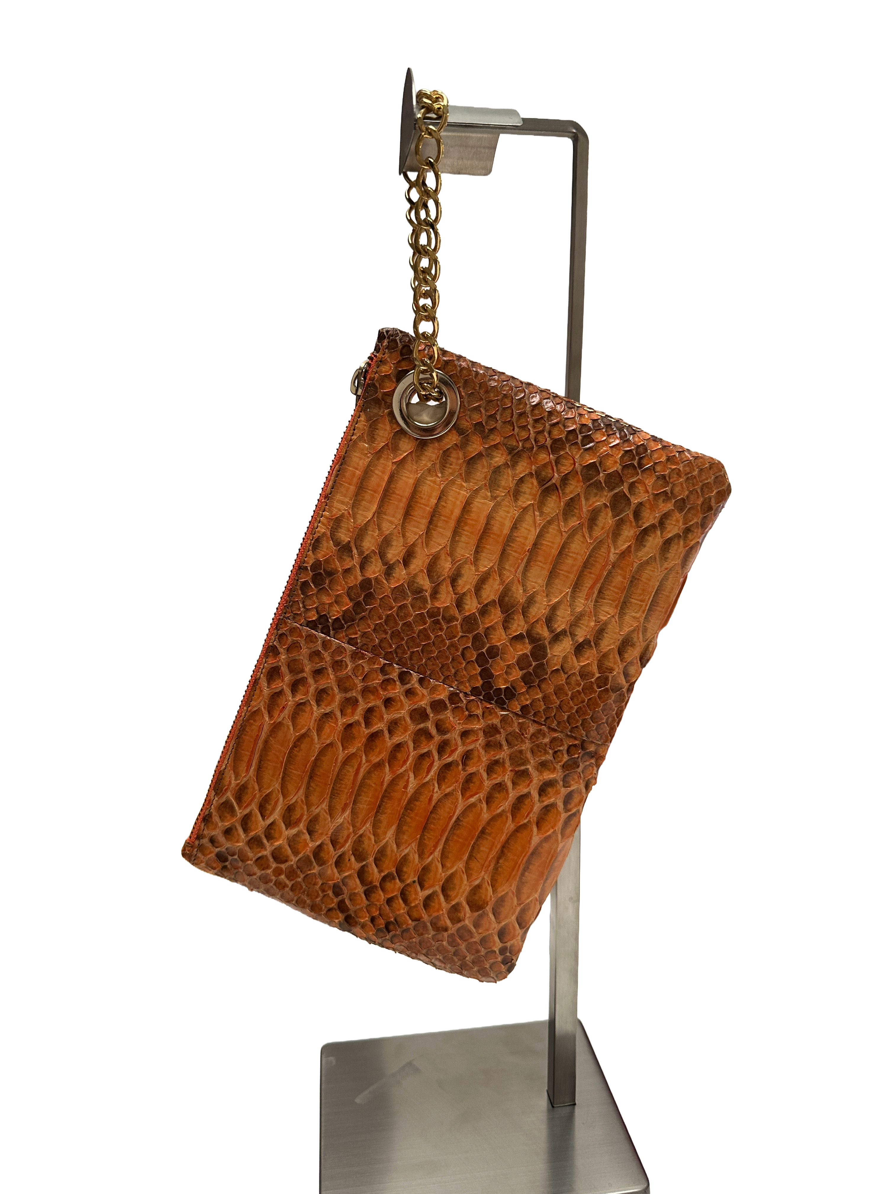 Dirk Bikkembergs orange clutch