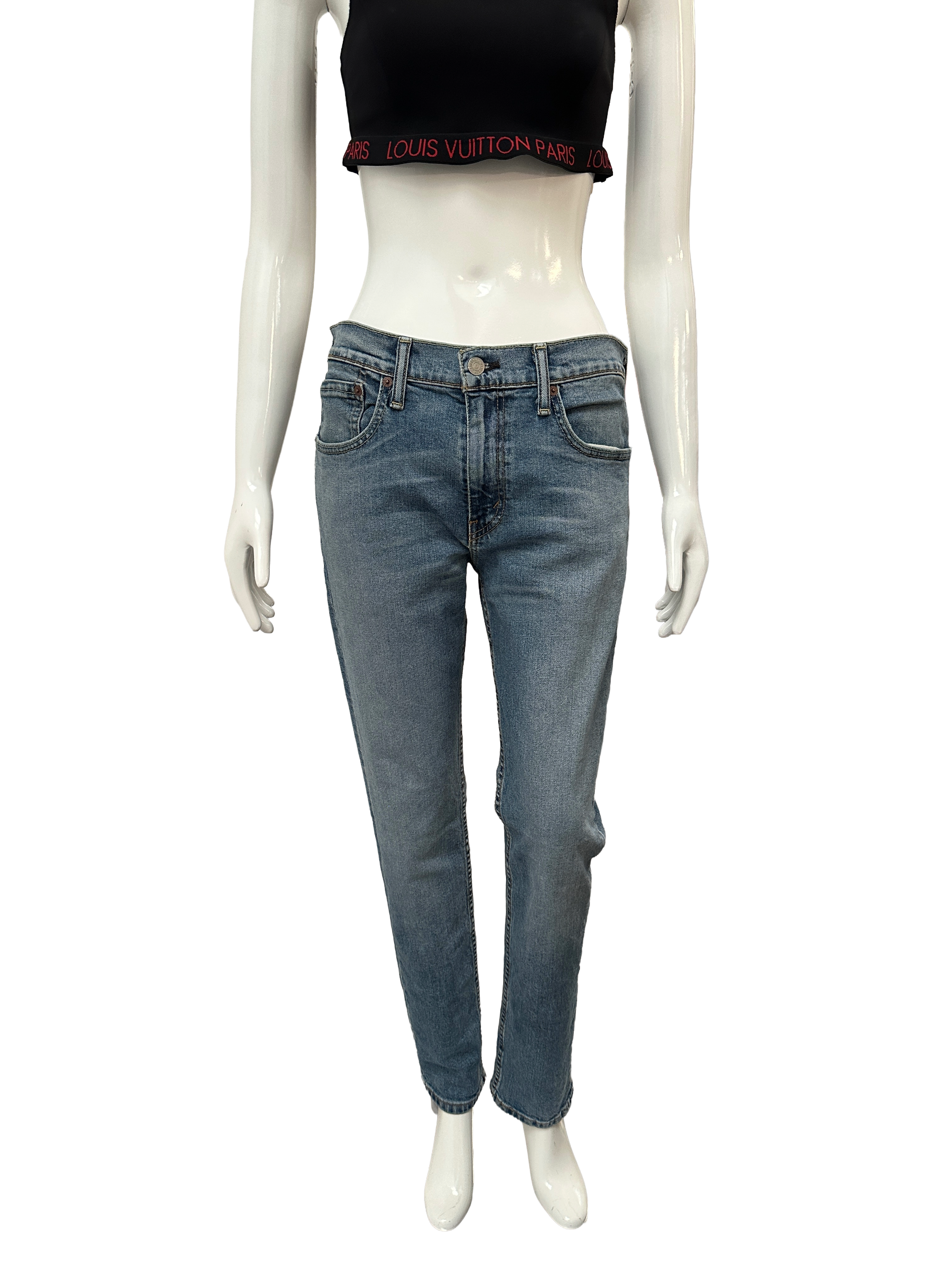 Levi's 511 slim jeans light wash - size W32 L32