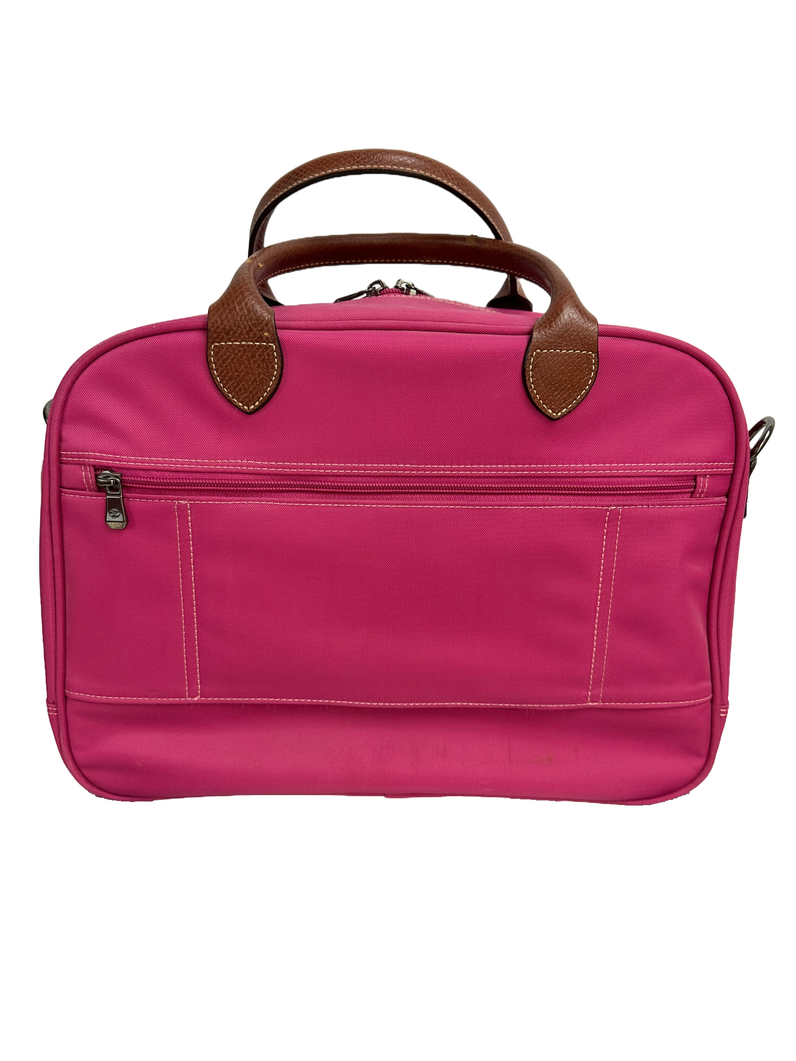 Longchamp Le pliage Tote Bag 1948 Nylon travel Weekenders Duffel Handbag pink
