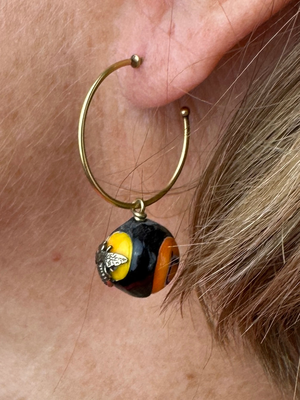 Dior D-Murrine earrings