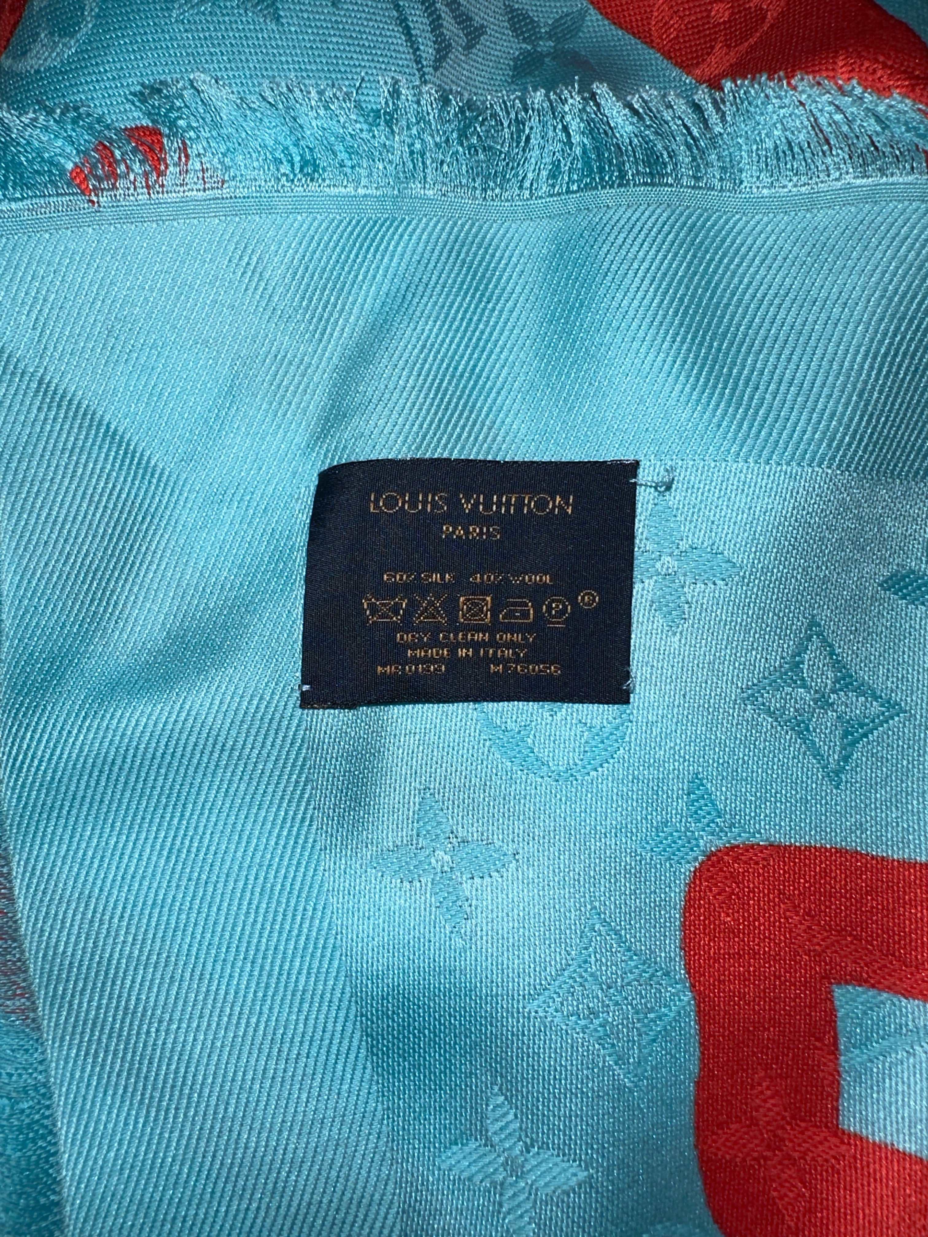 Louis Vuitton Limited Edition Jonas Wood Stole