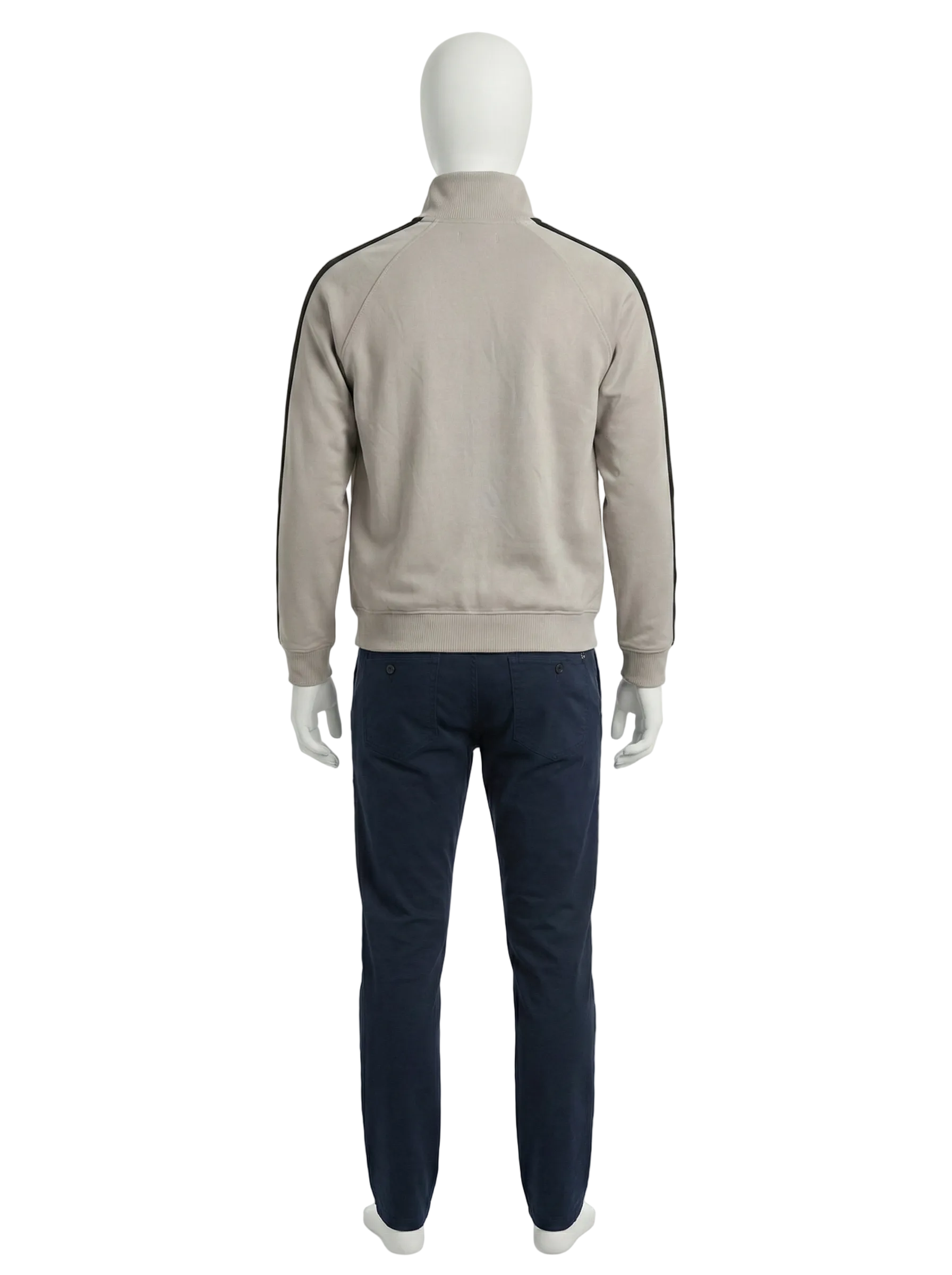Fred Perry taupe zip-up track jacket - size M