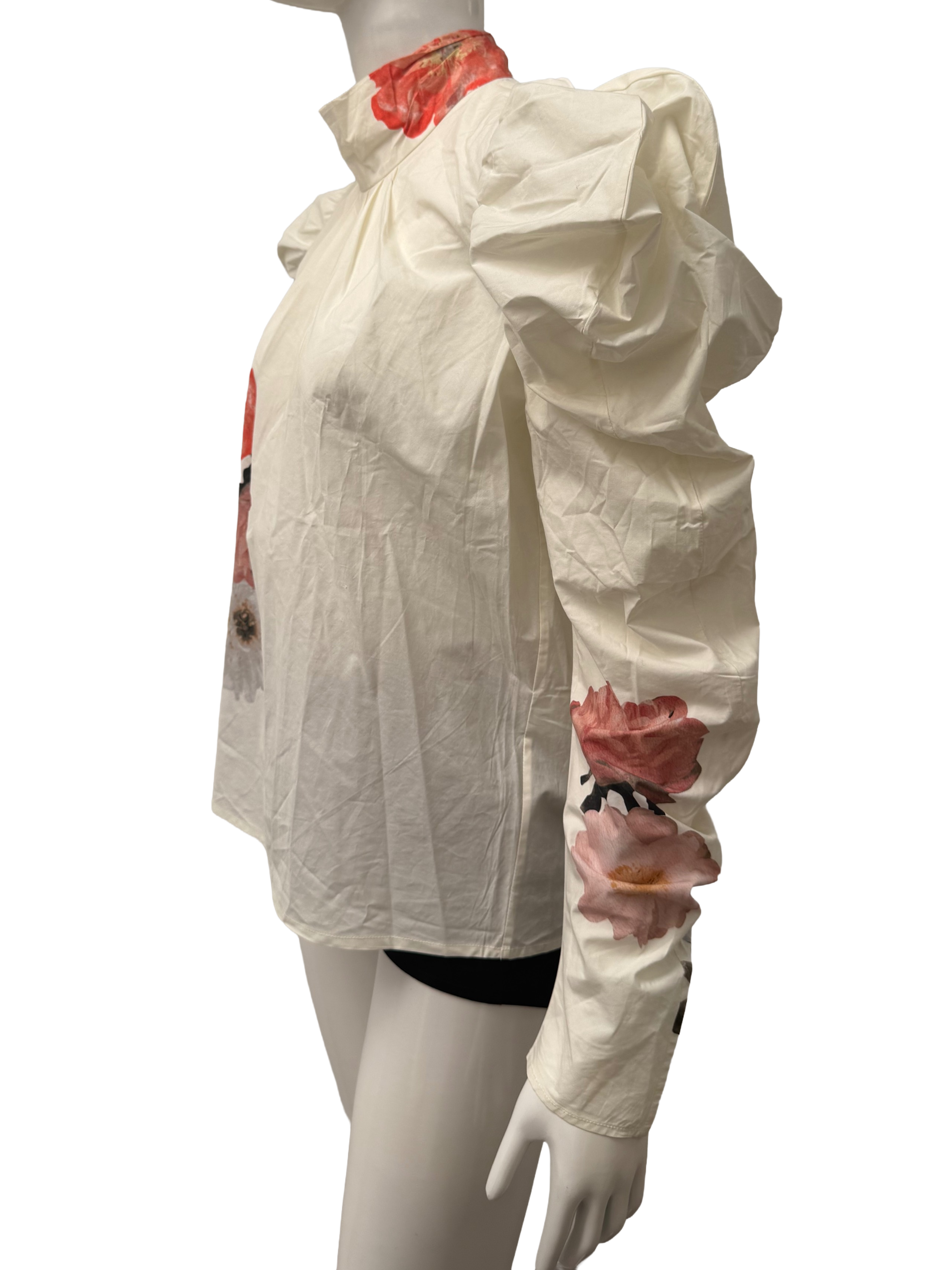 Rejina Pyo floral voluminous blouse - size 10
