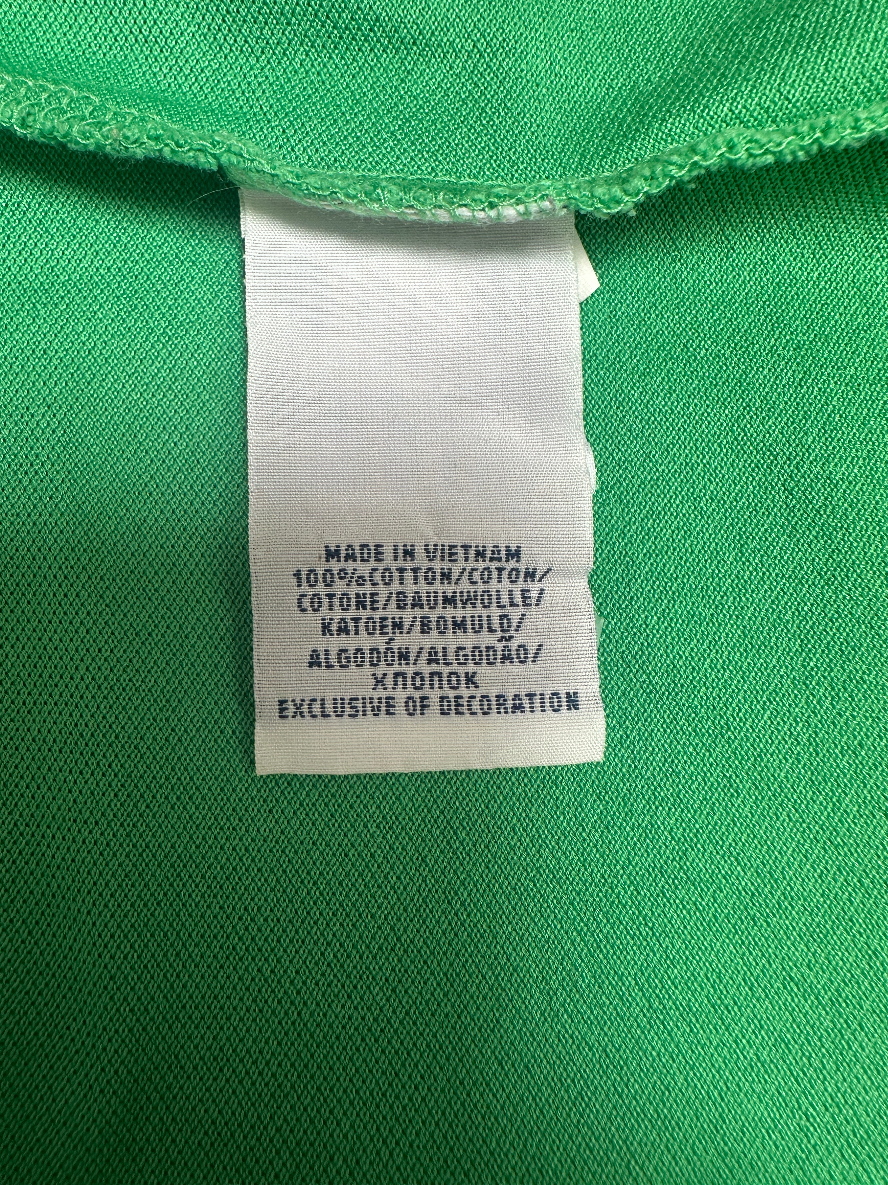 Polo Ralph Lauren green custom fit polo shirt - size M