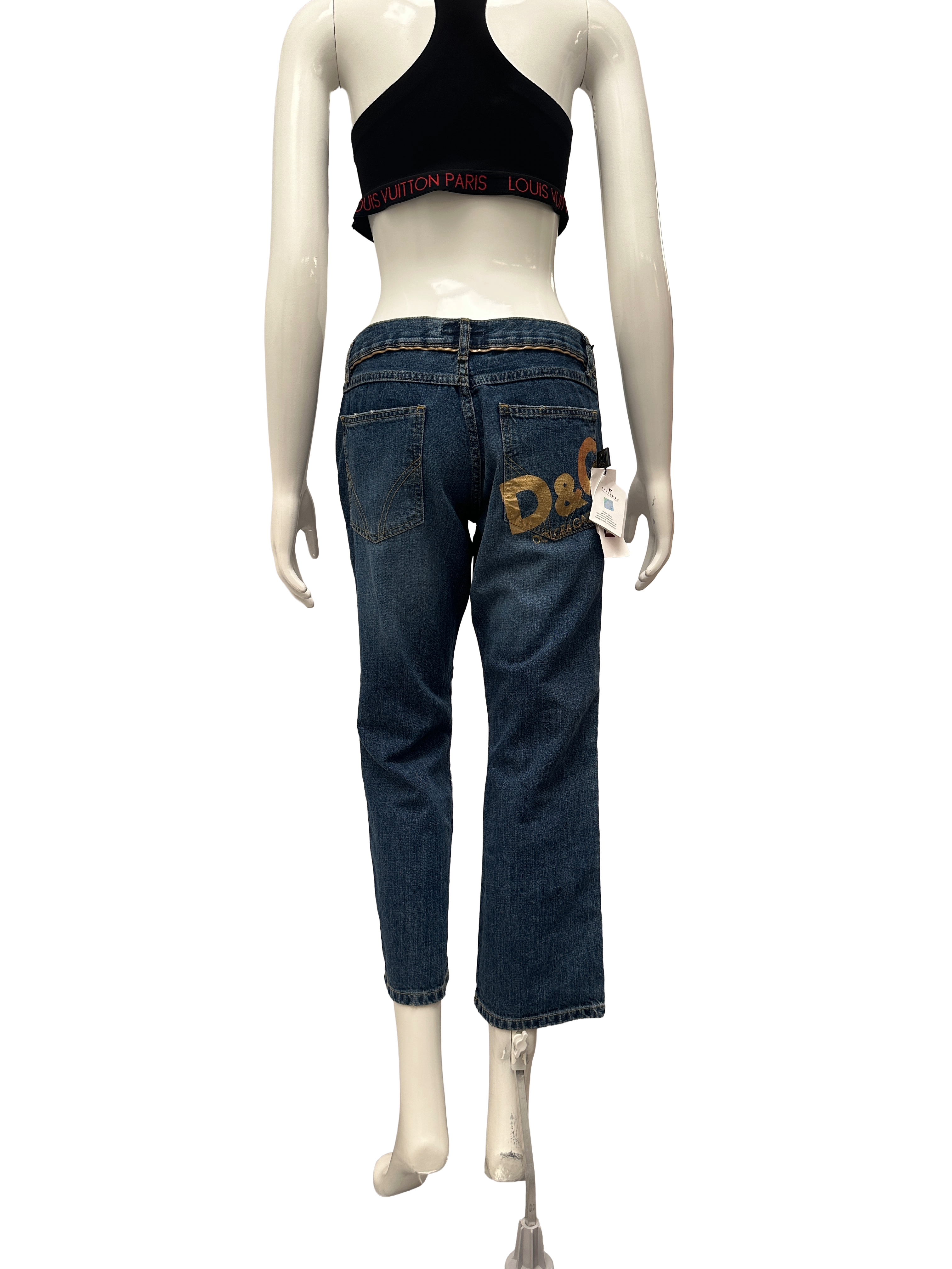 Dolce & Gabbana jeans with gold details - size W30