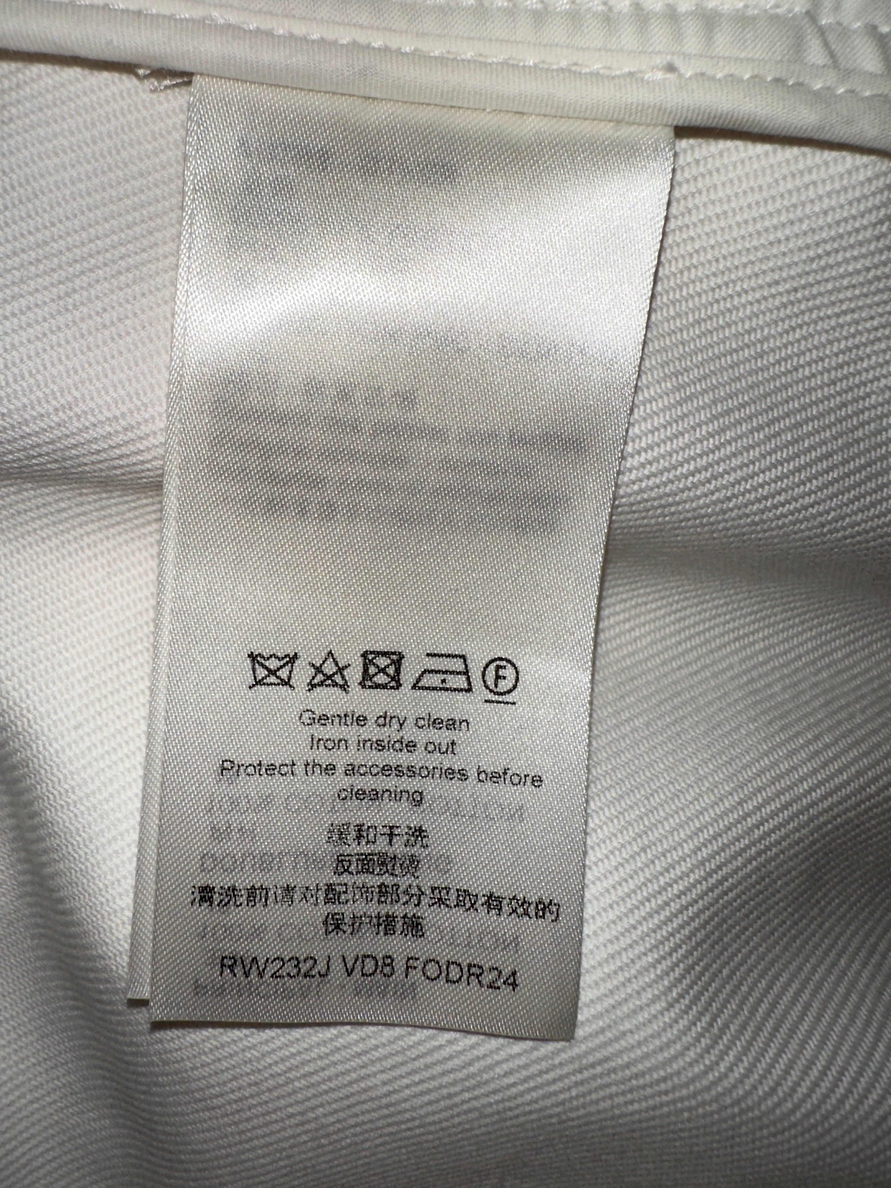Louis Vuitton X Yayoi Kusama white Kimono dress - size 42