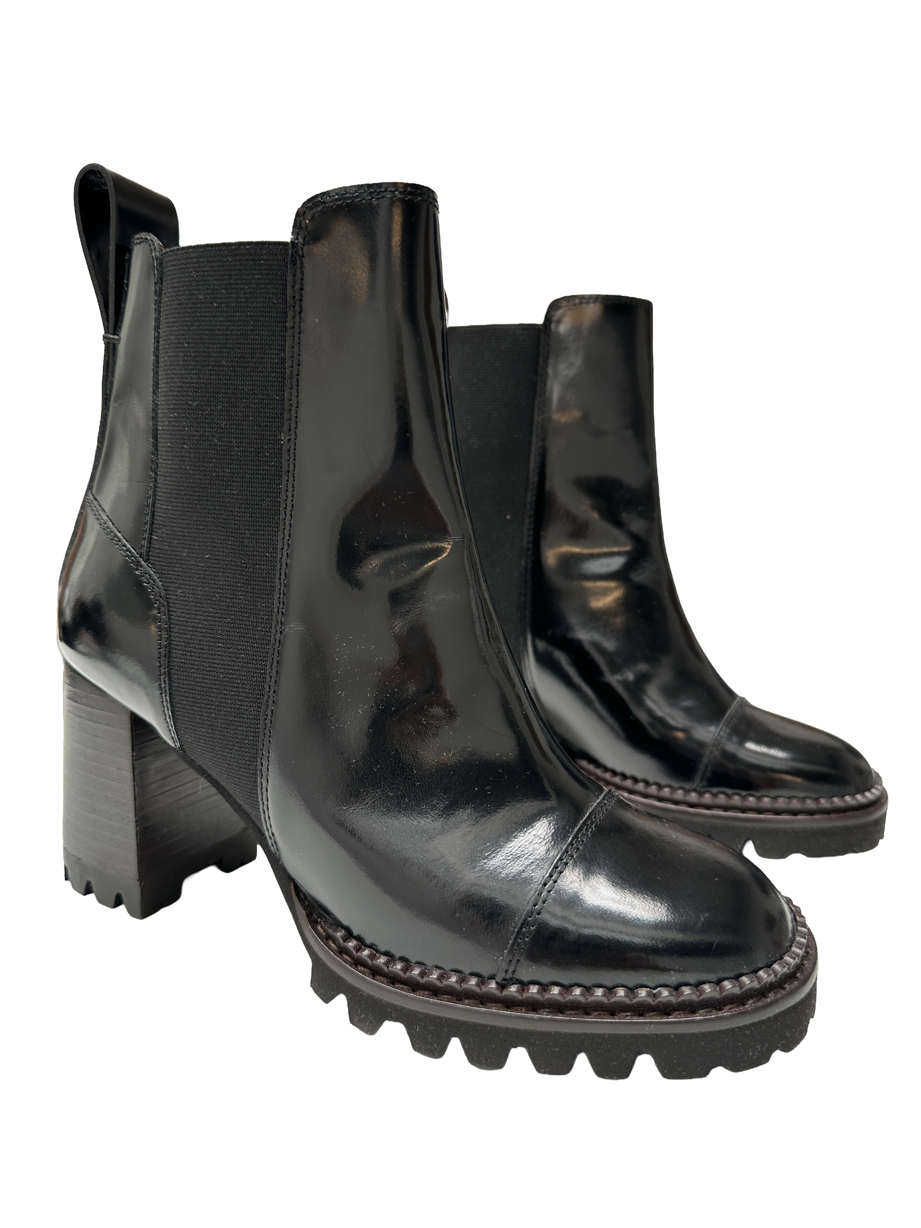See by Chloé Chelsea black boots - size 39