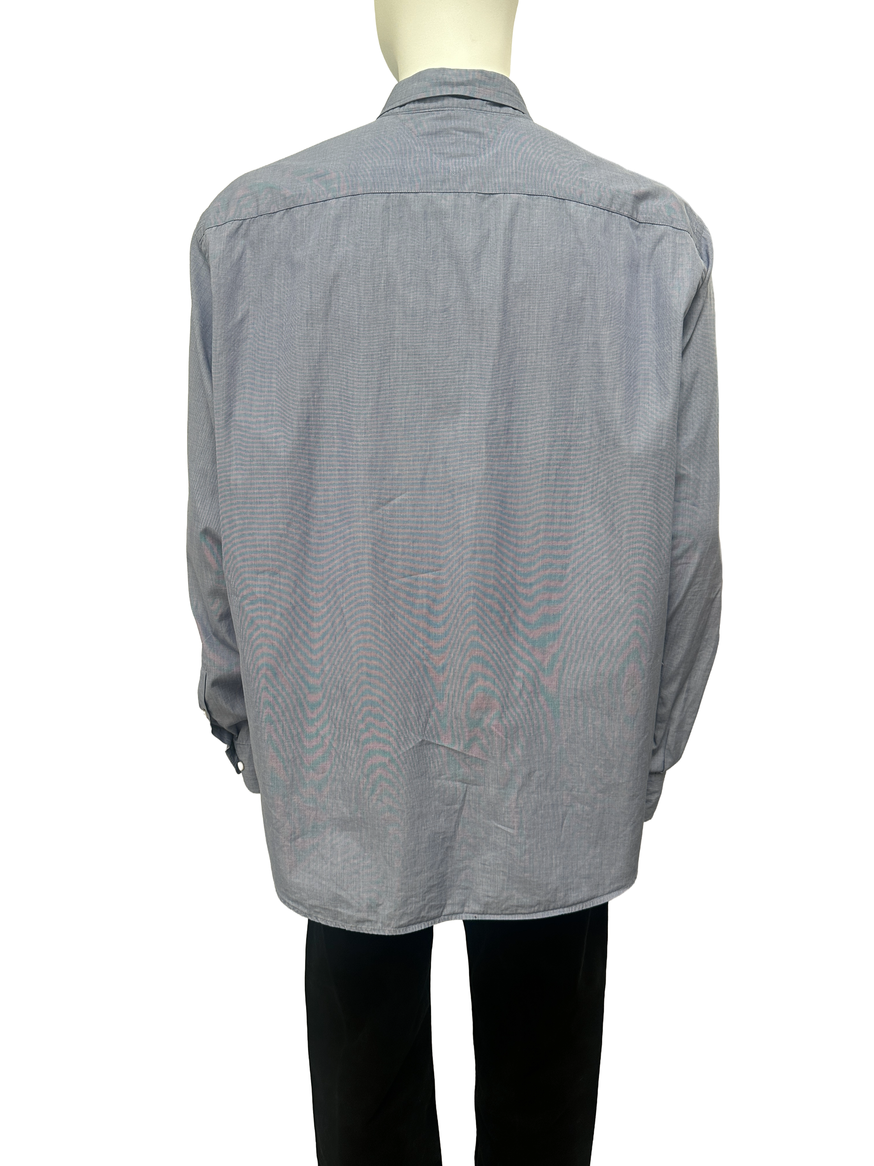 Tommy Hilfiger light blue button-down cotton shirt - size XXL