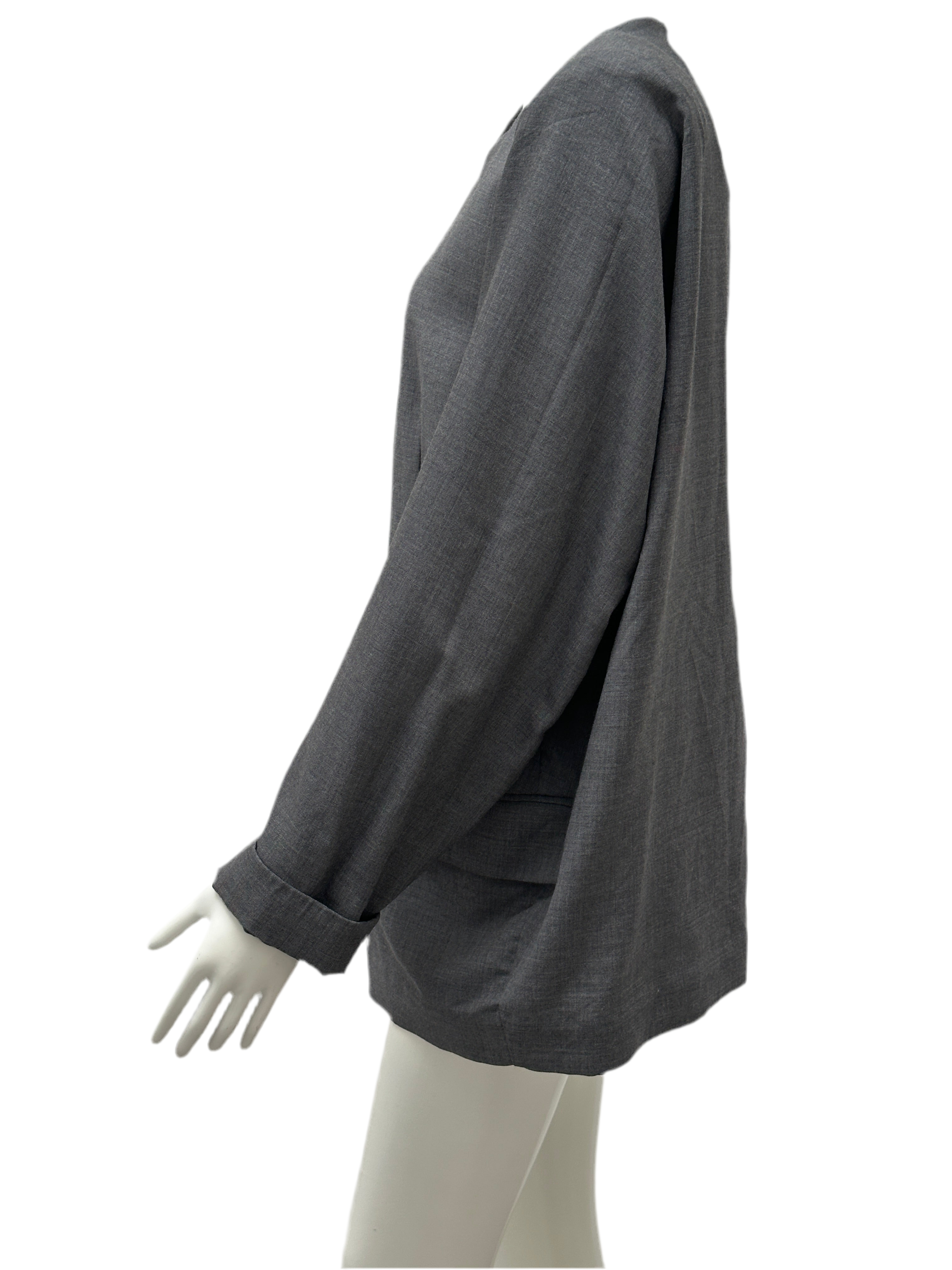 COS grey tunic - size 38