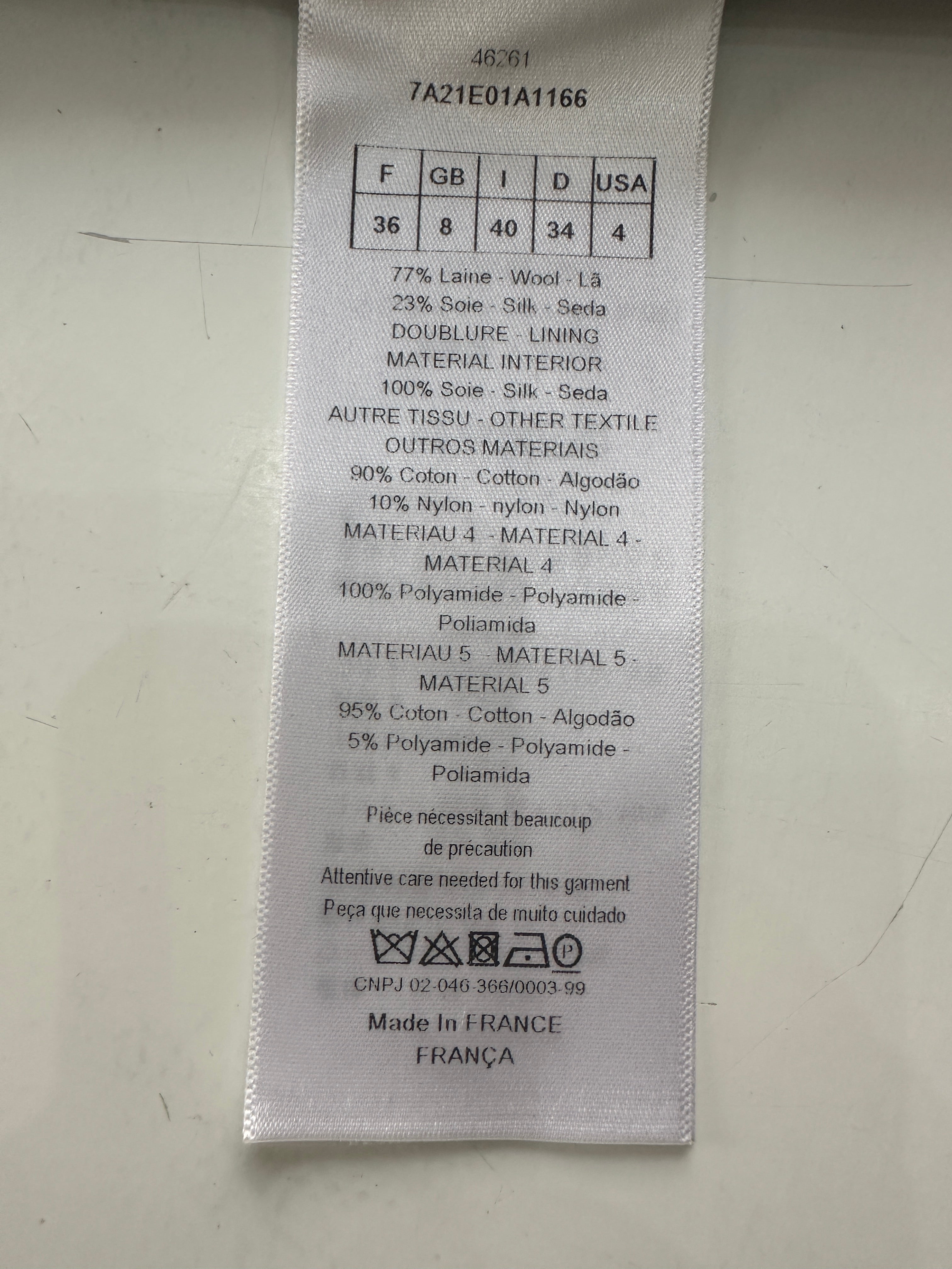 Dior tartan dress - size 36