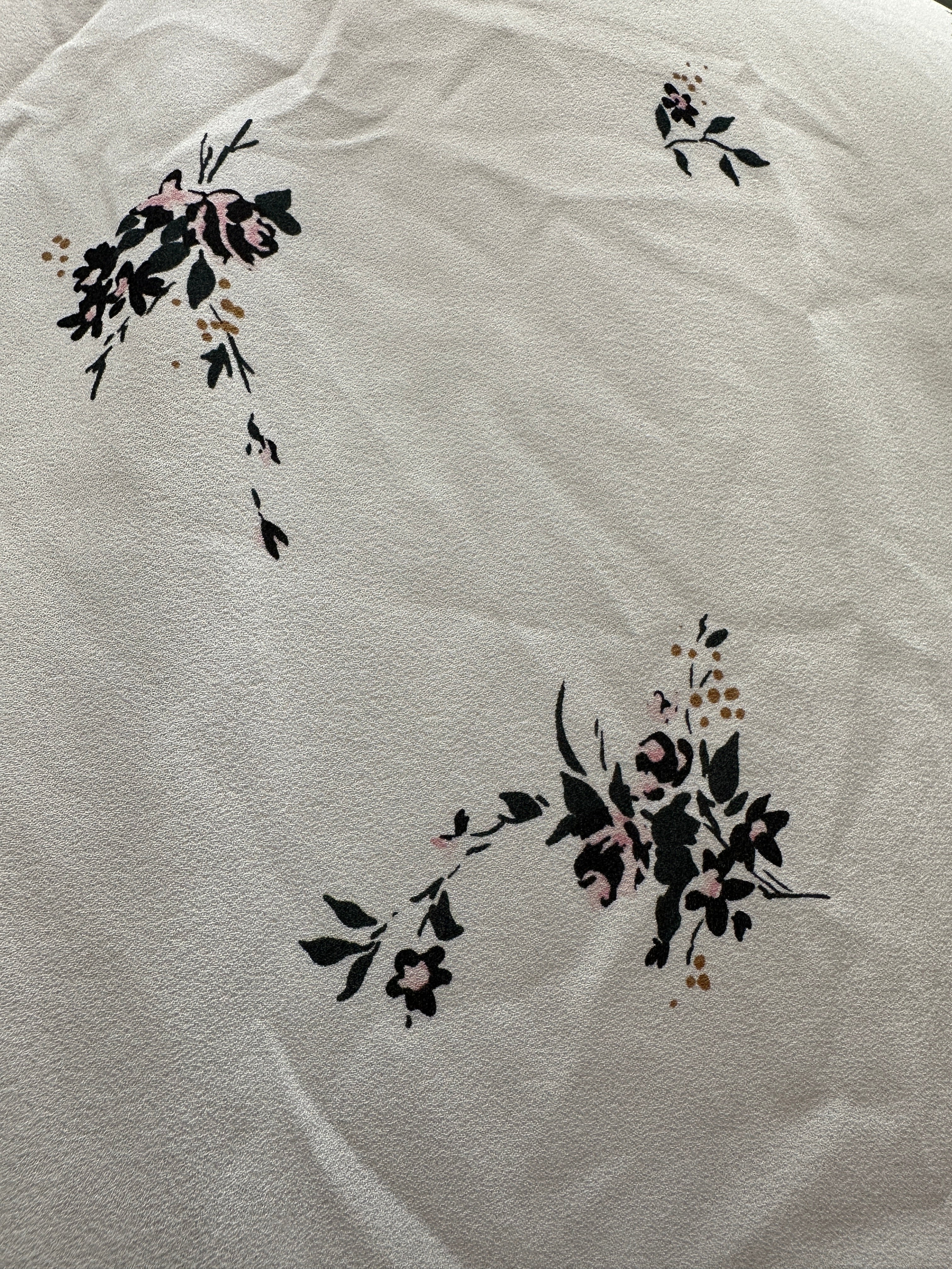 A.L.C white floral blouse - size 36