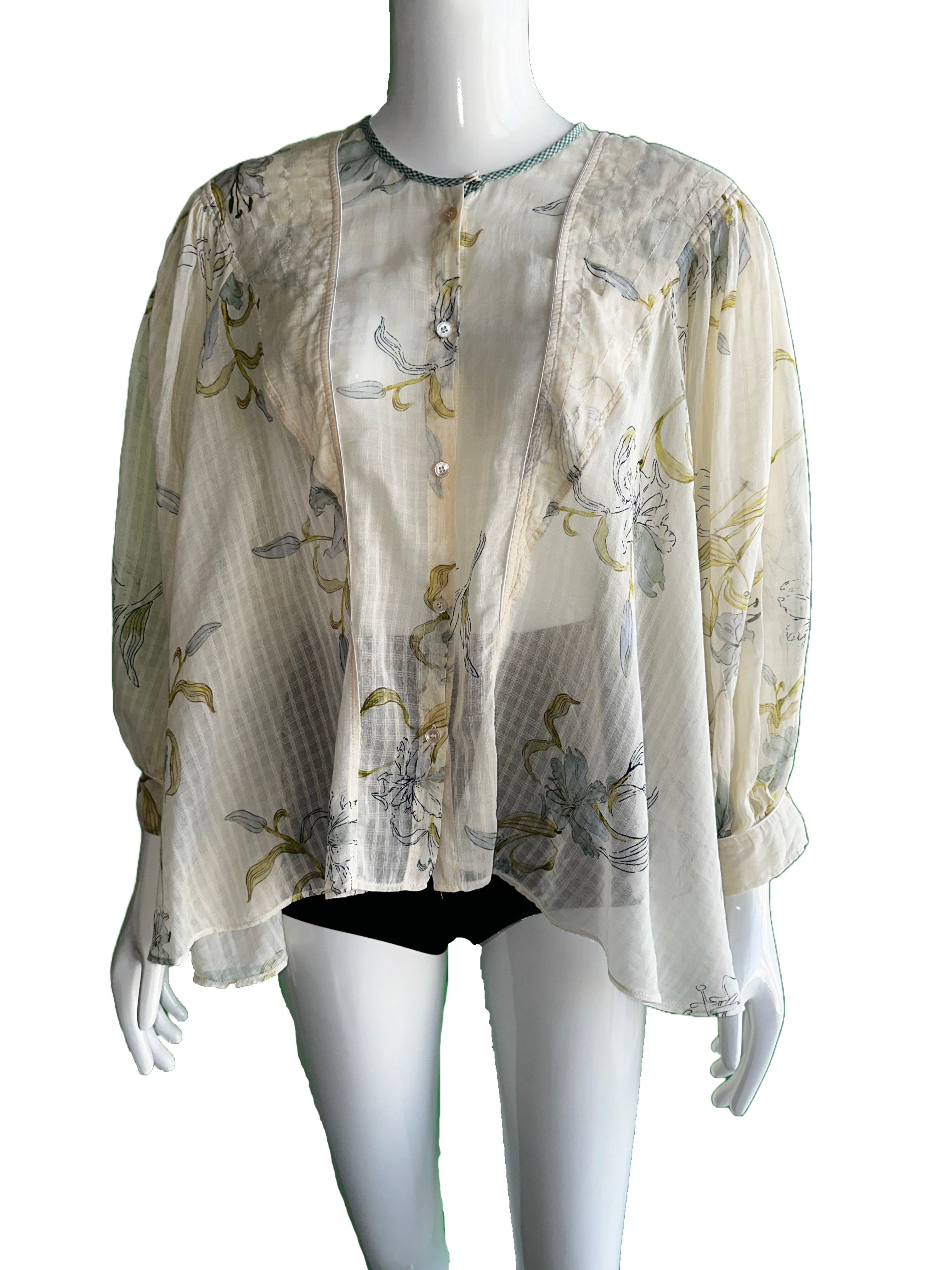 Forte_forte floral blouse - size 36