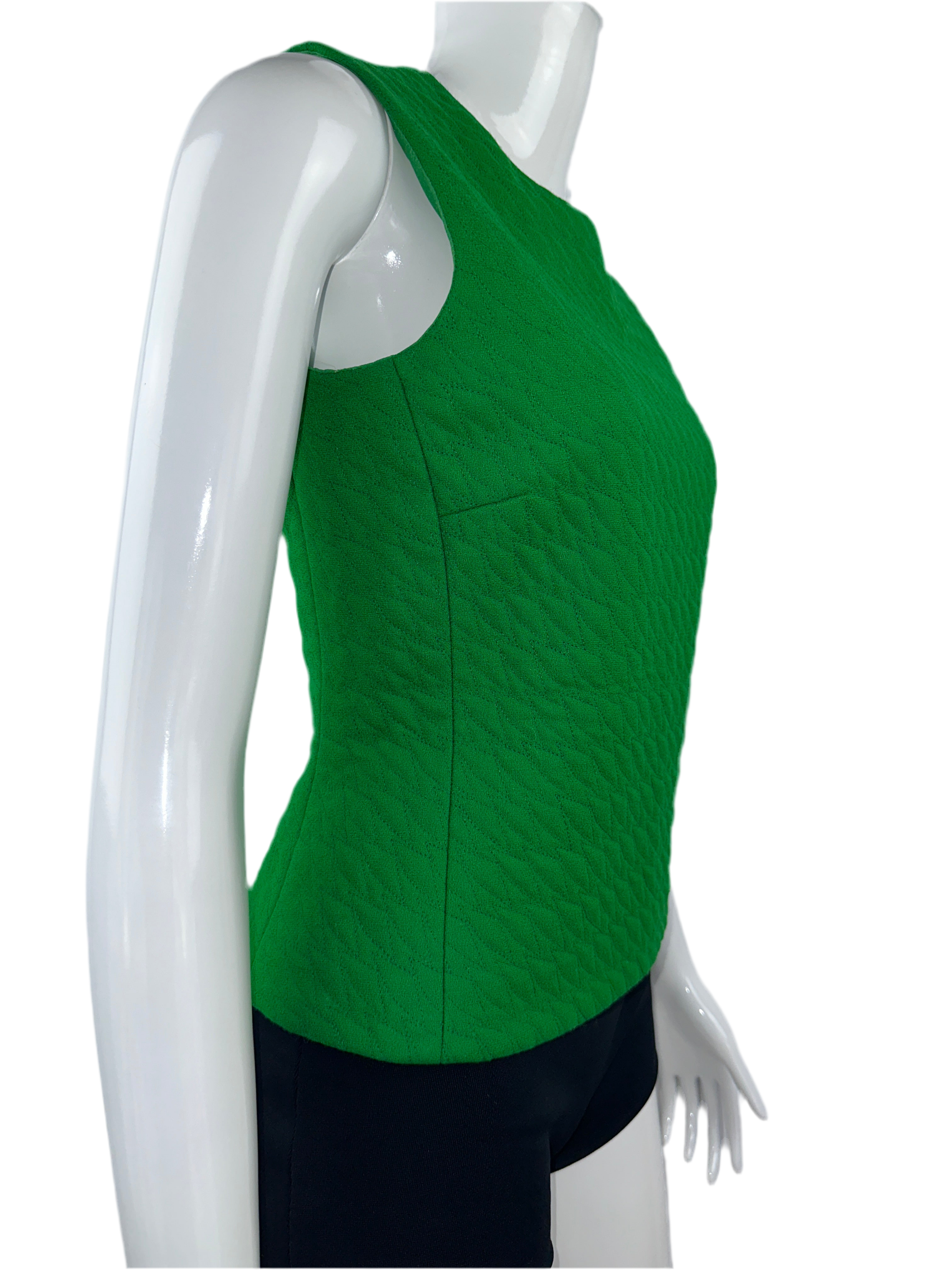 Dior green quilted top - size 36