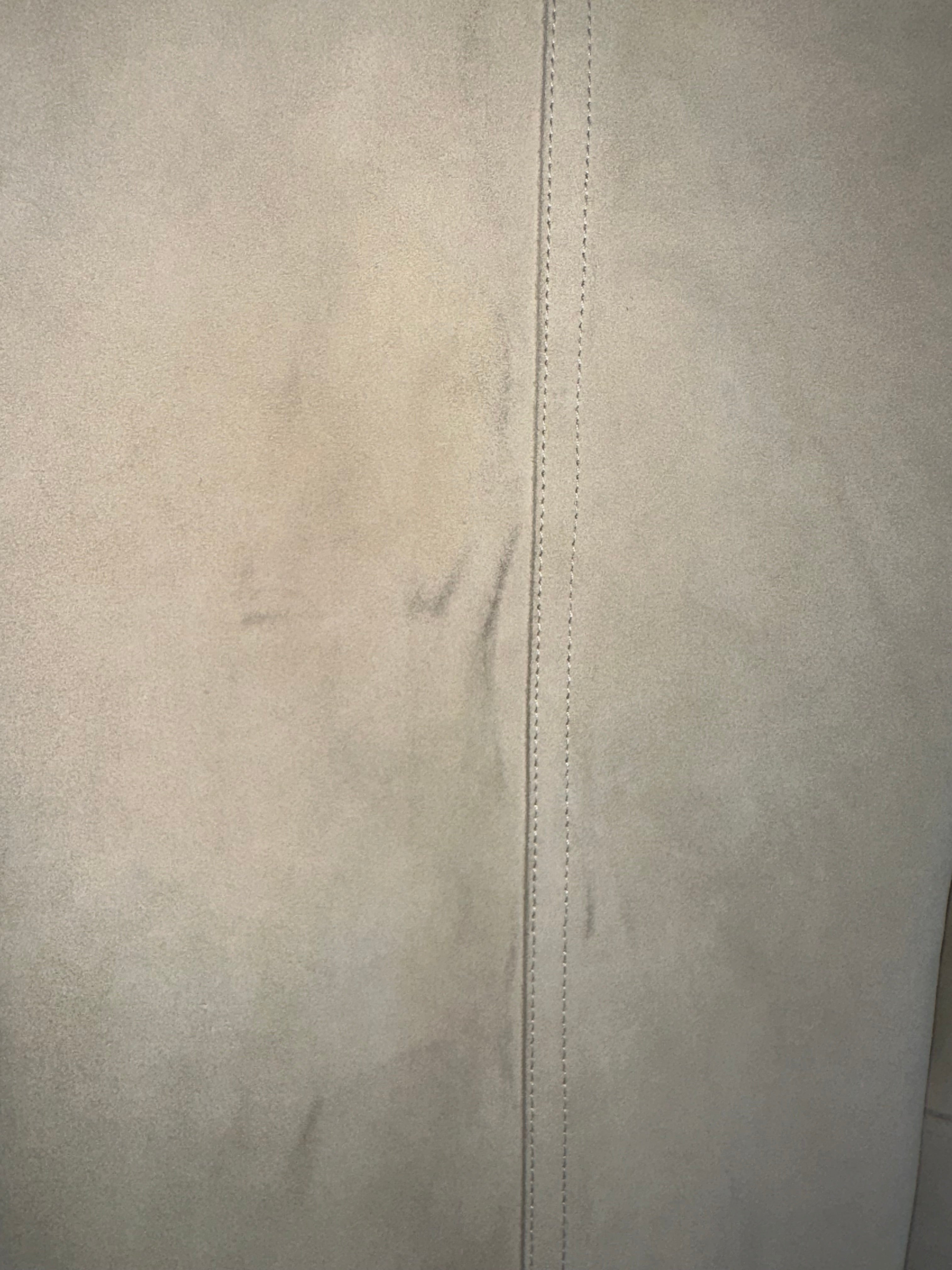 Gant leather jacket with silver details - size 36