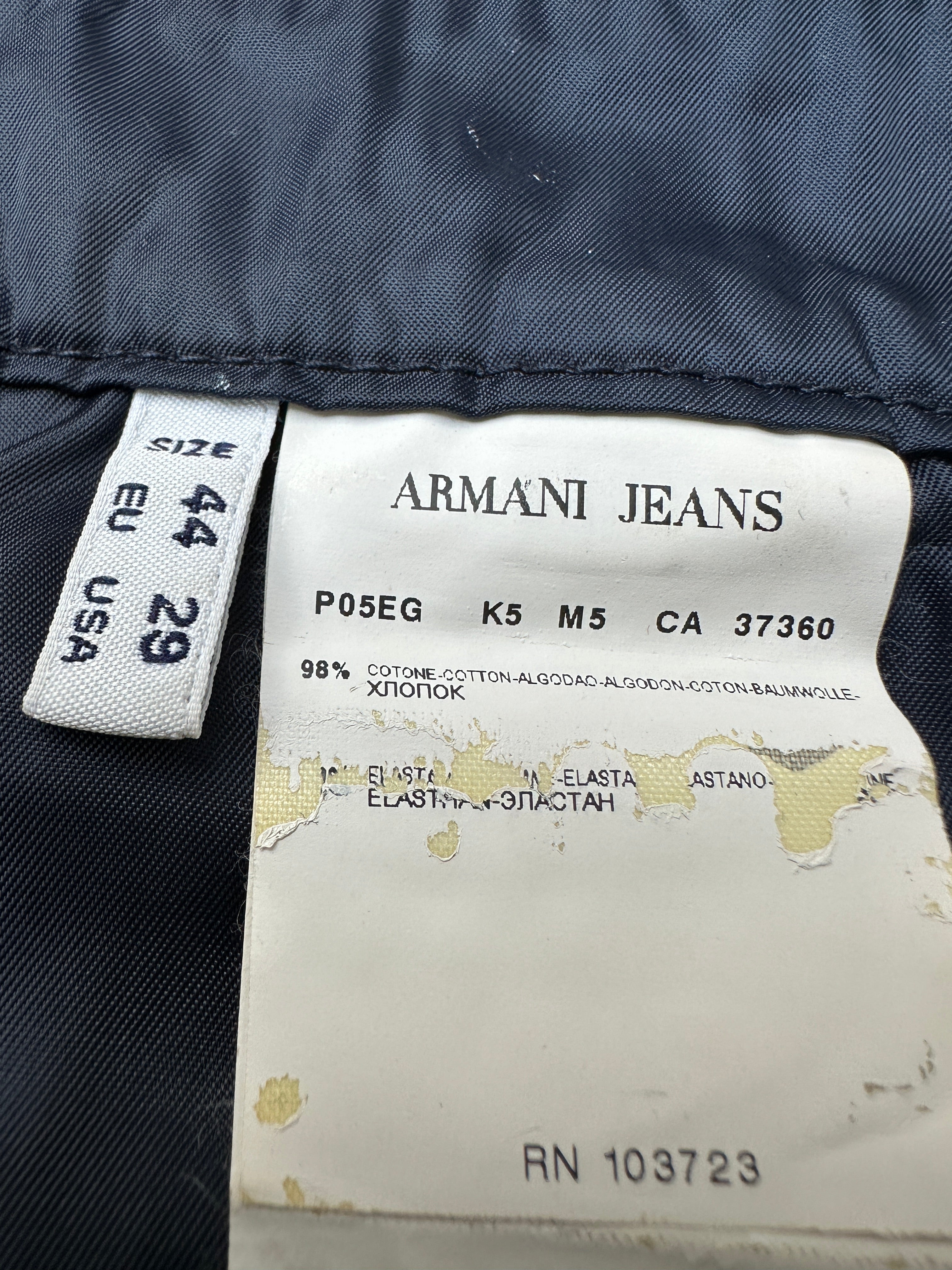 Armani Jeans navy blue pants - size 44