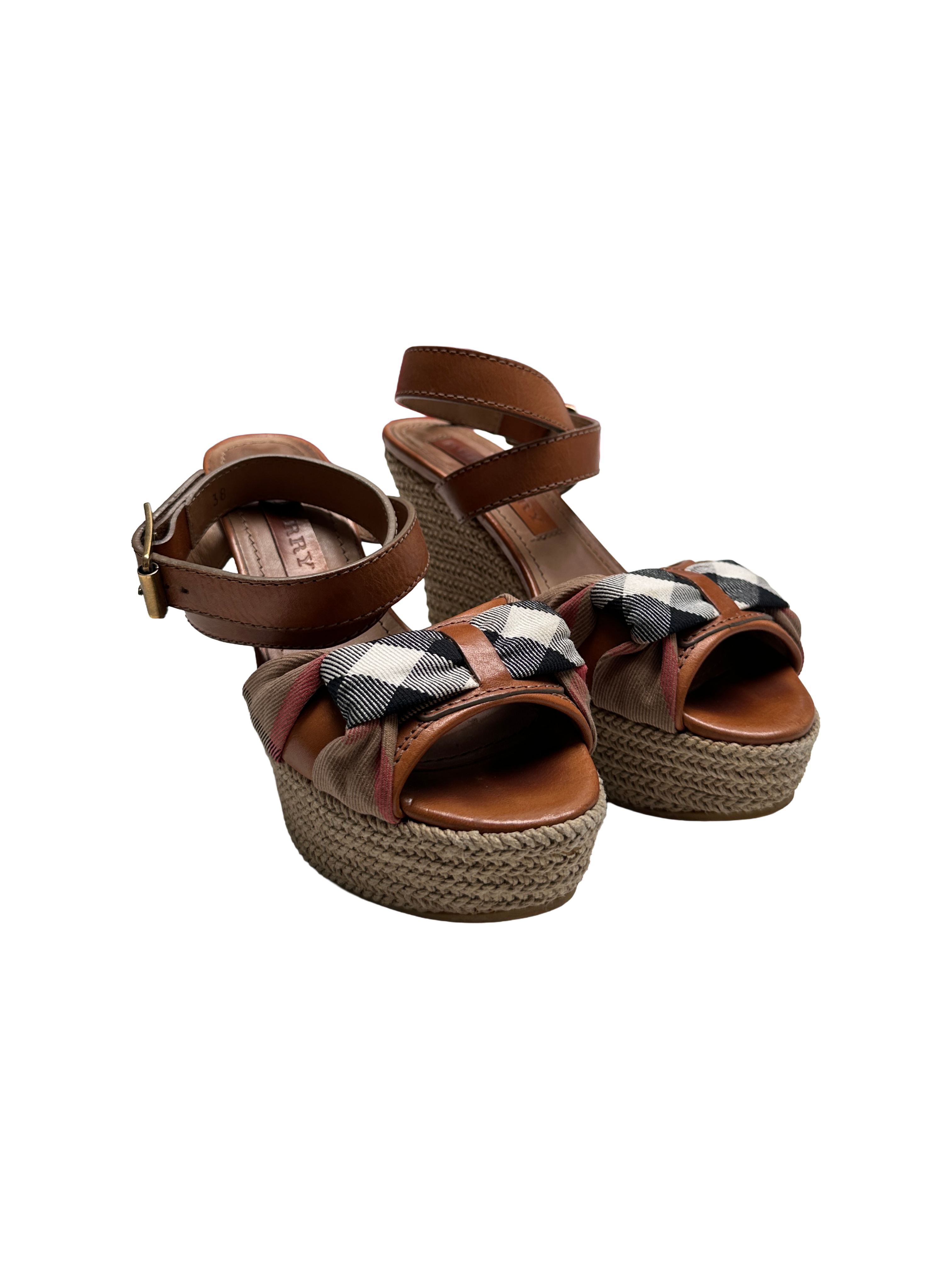 Burberry Donegall espadrille - size 38