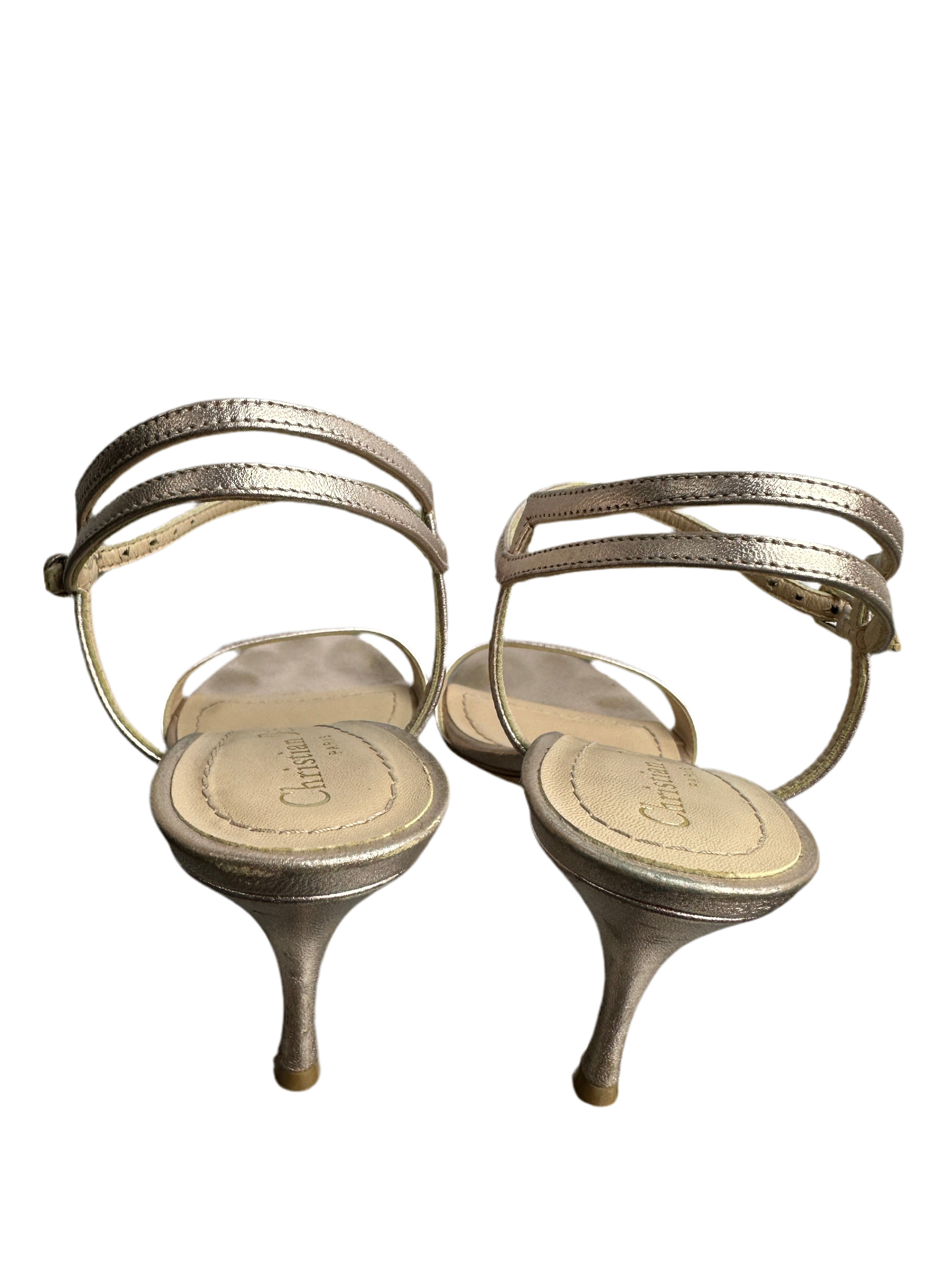 Dior Dway heeled sandal - size 36