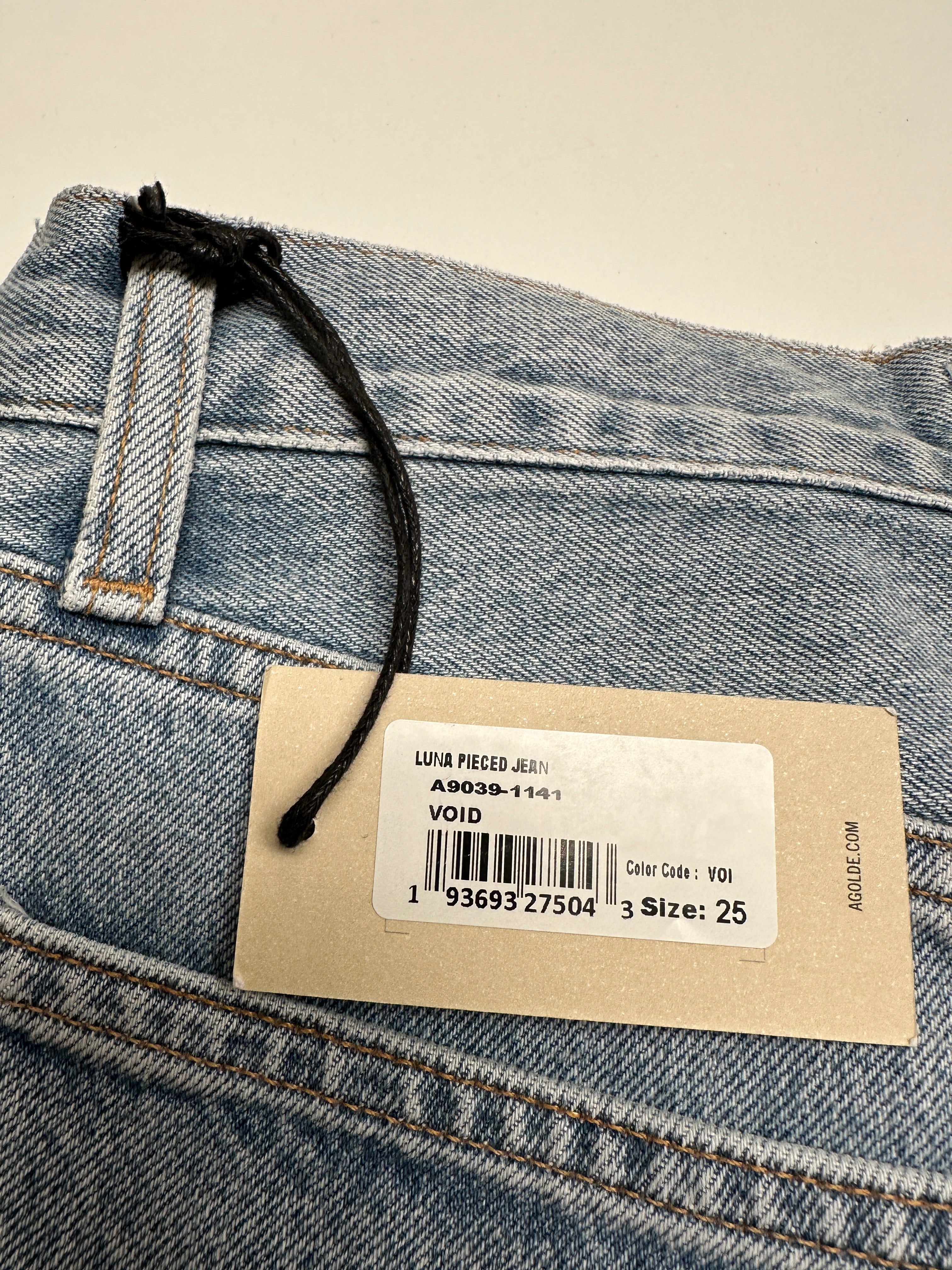 Agolde Luna light blue jean - size 25