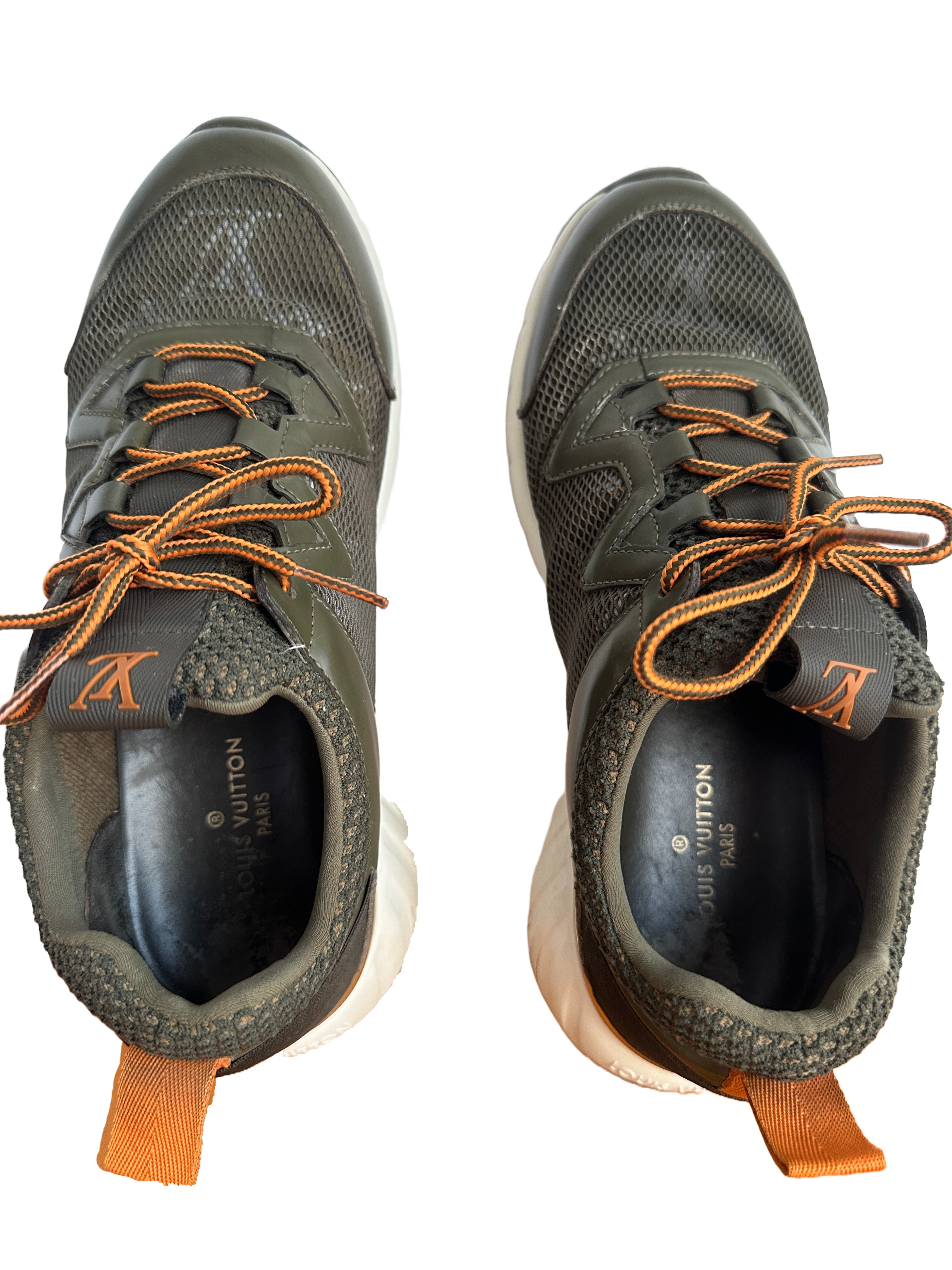 Louis Vuitton Aftergame khaki sneakers - size 38
