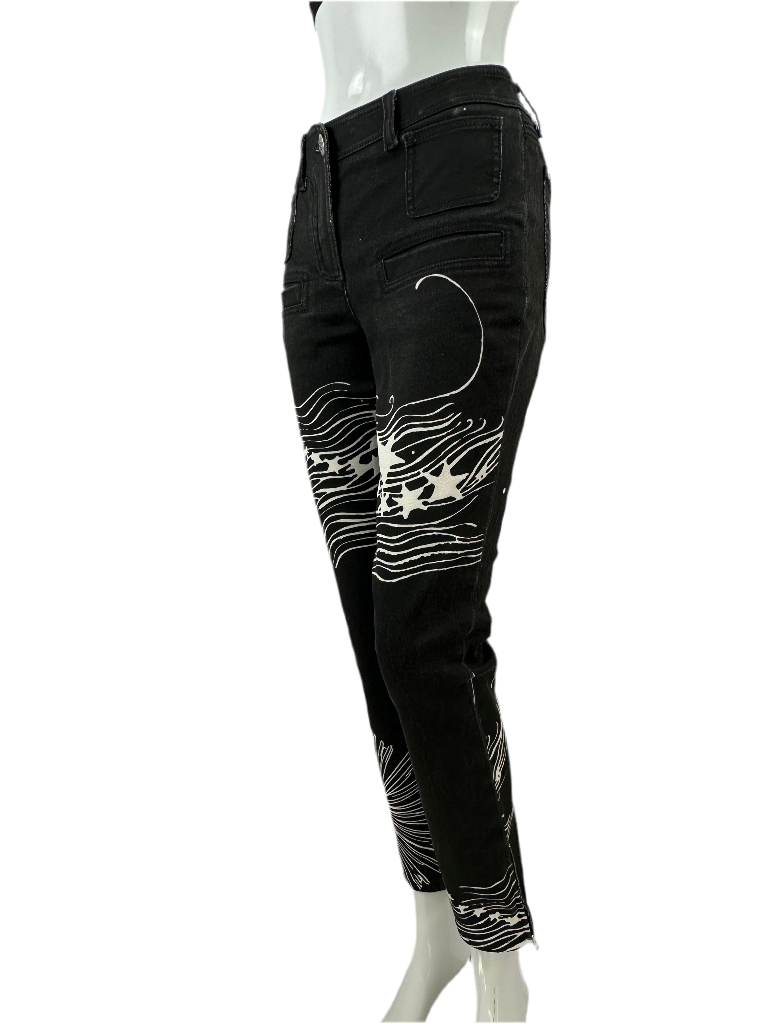 Chanel straight jeans 22 Cruise collection - size 34