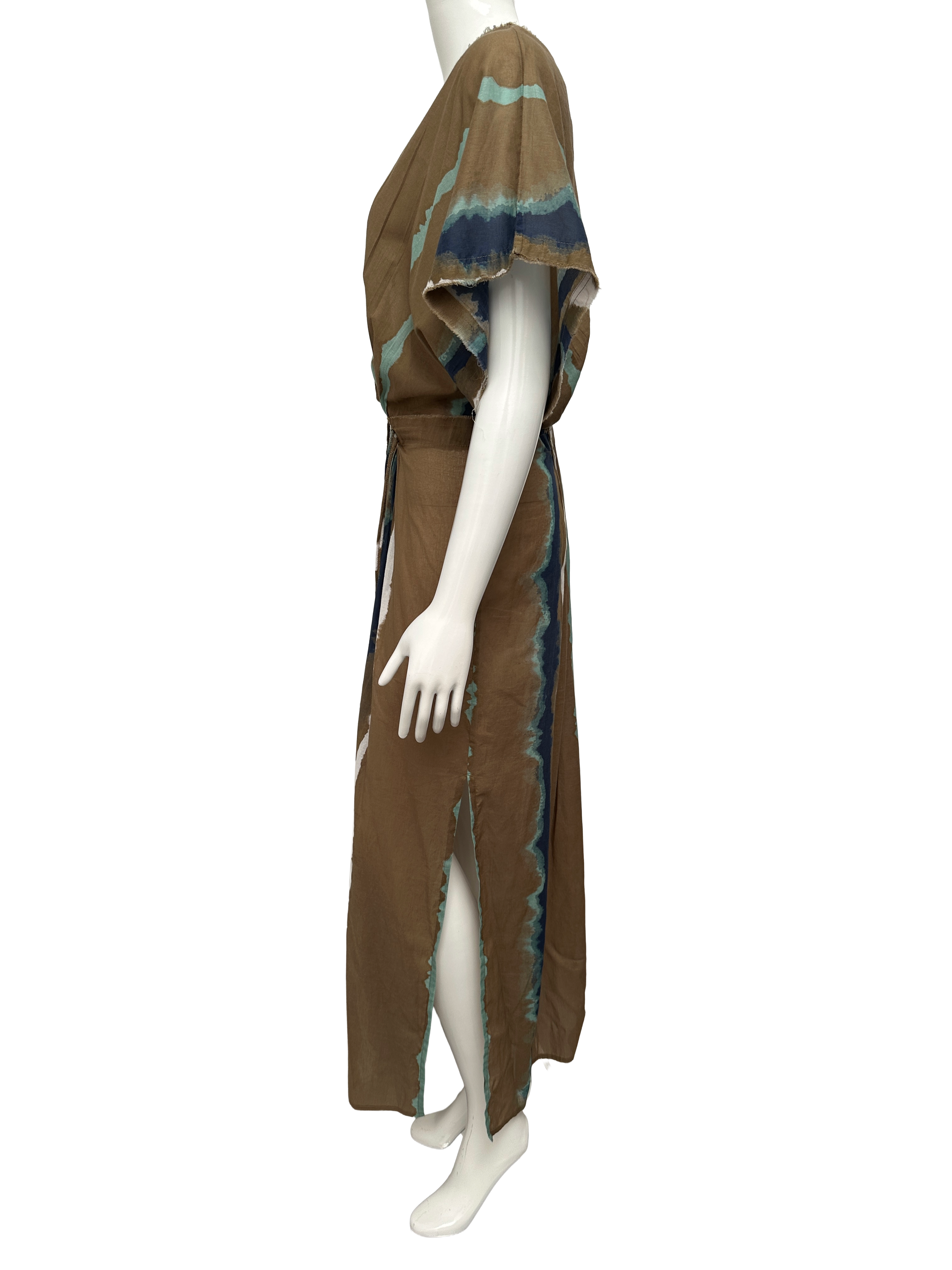 Mare Di Latte Porto Vecchio printed kaftan dress - size TU