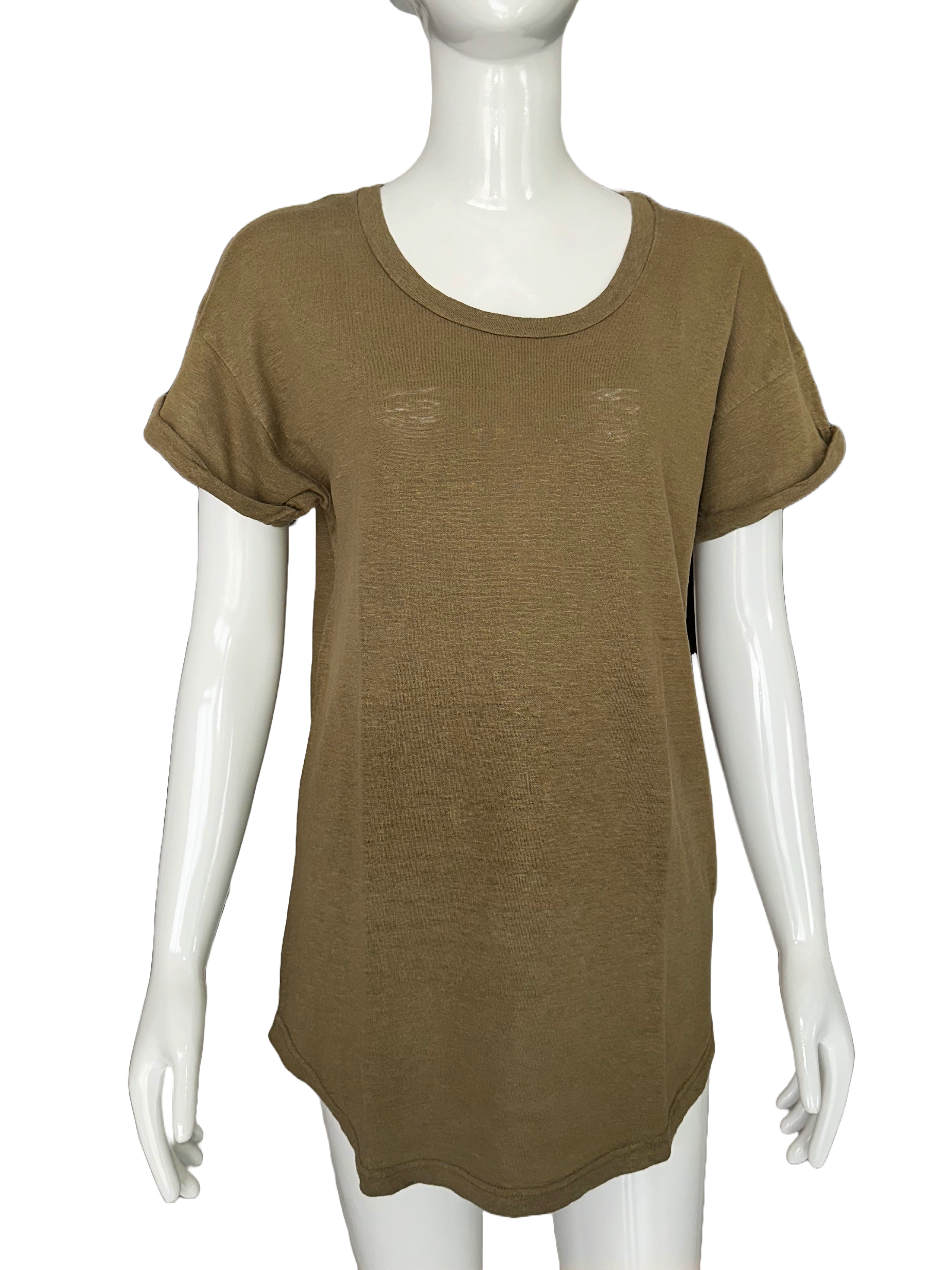 Isabel Marant tee shirt khaki - taille 38