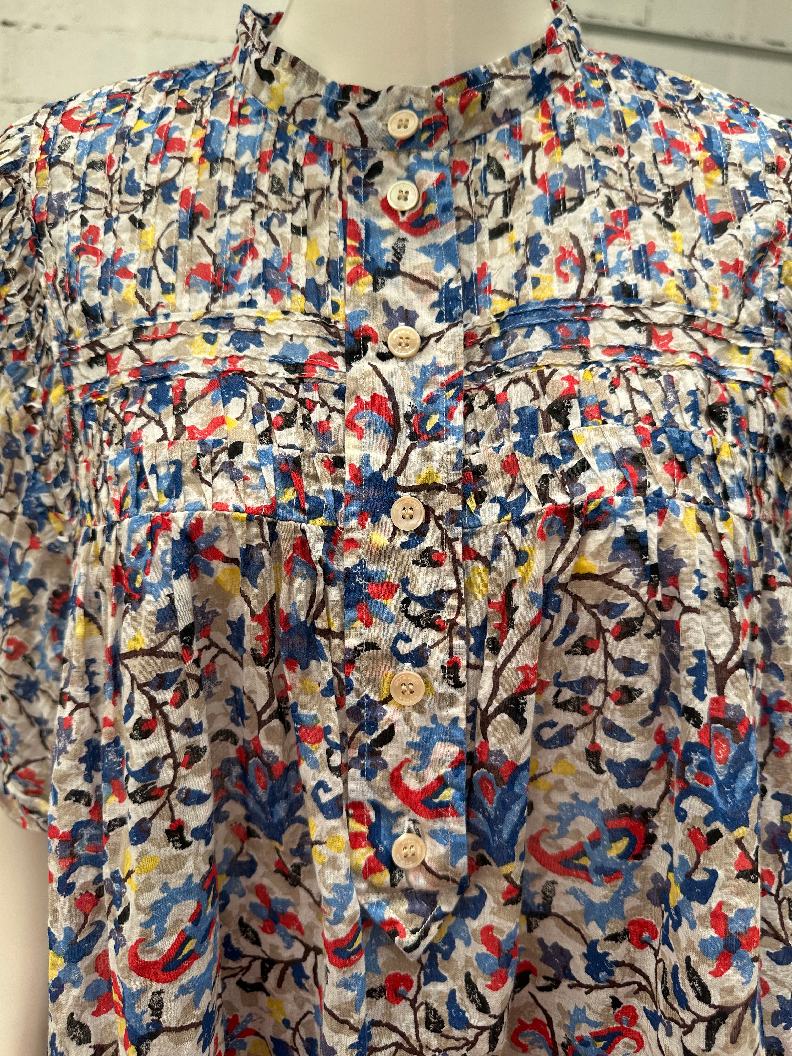Marant Etoile Leaza multicolor blouse - size 38