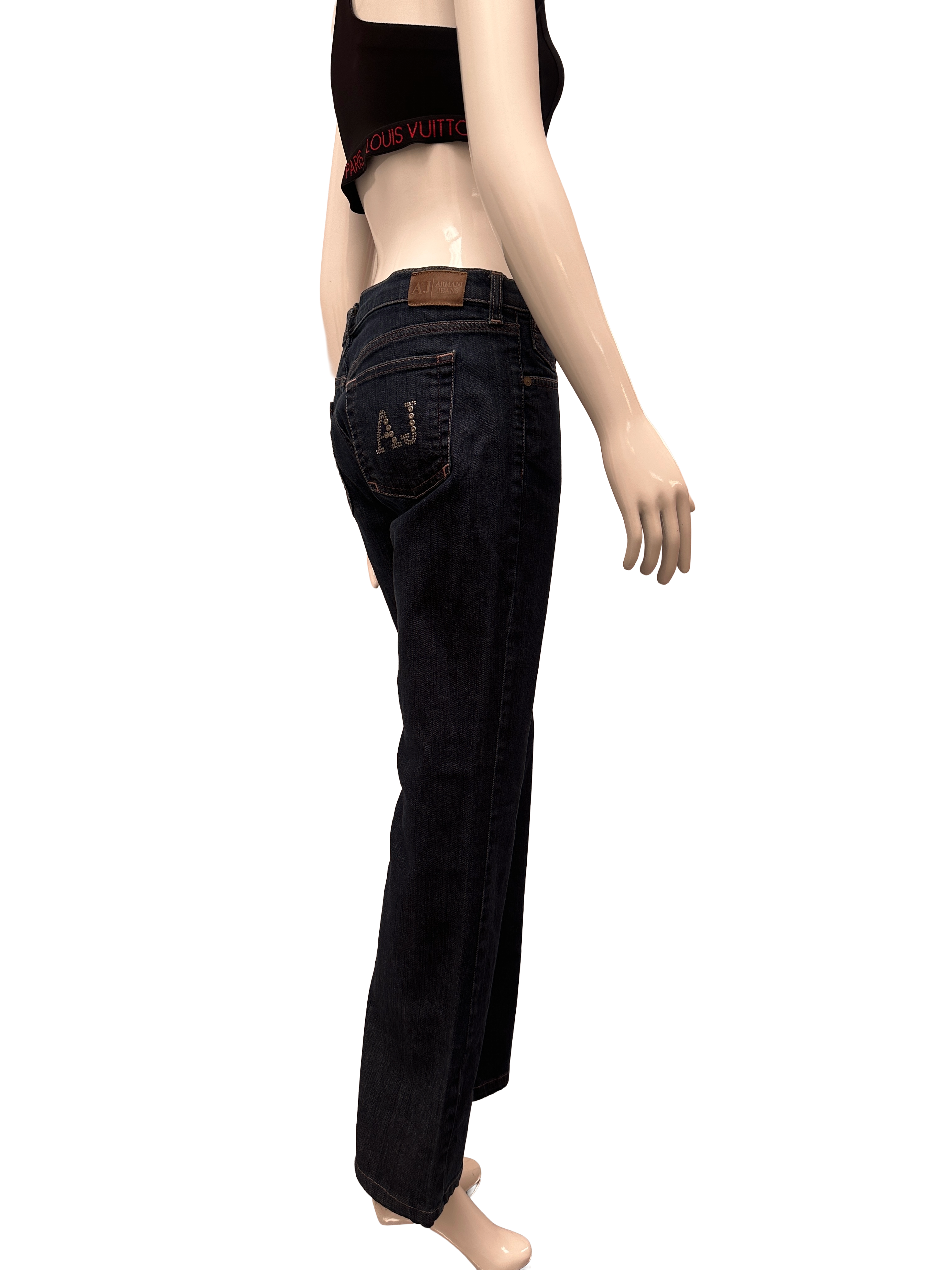 Armani Jeans pants with silver logo - size 30