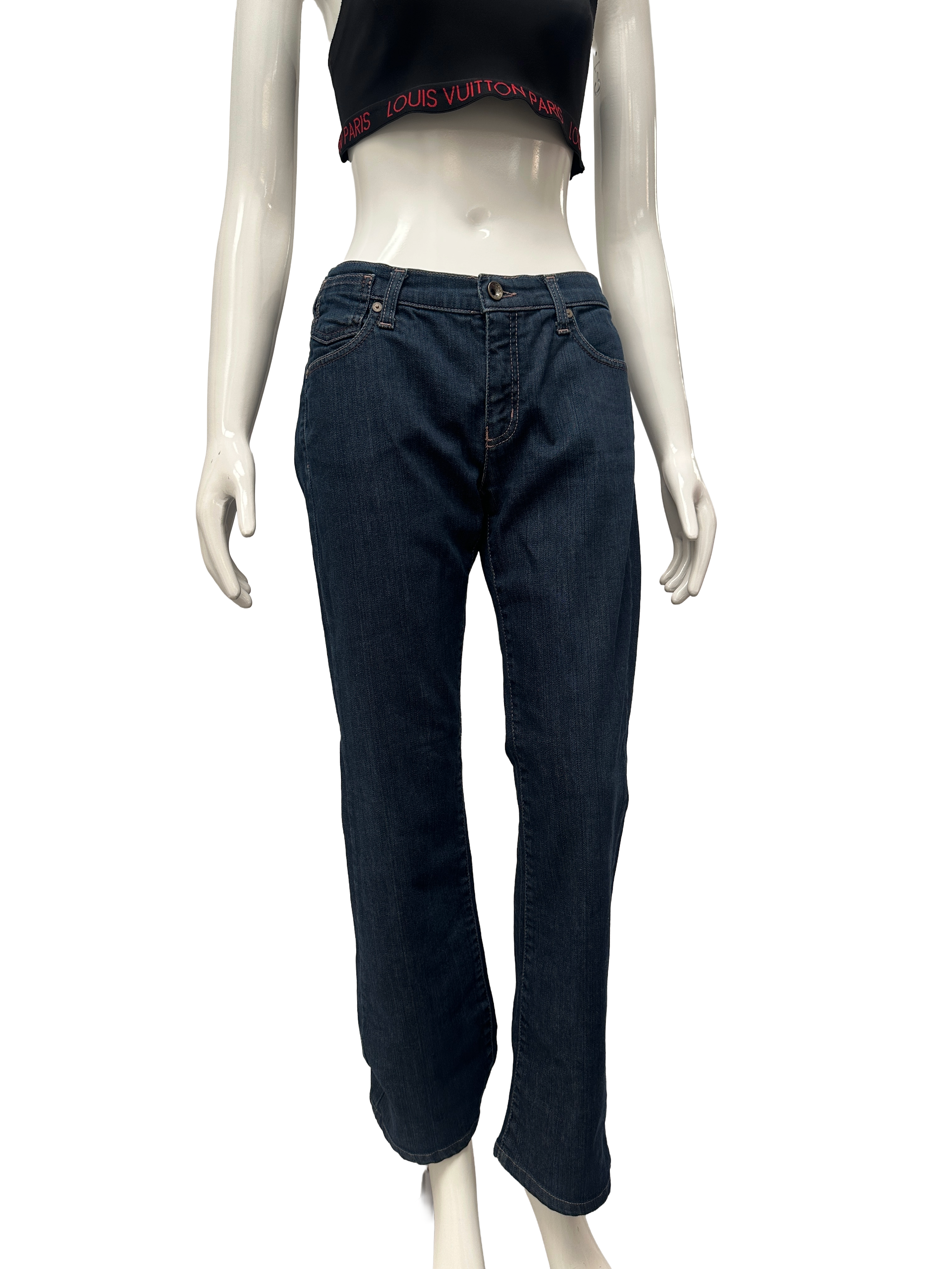 Armani Jeans pants with silver logo - size 30