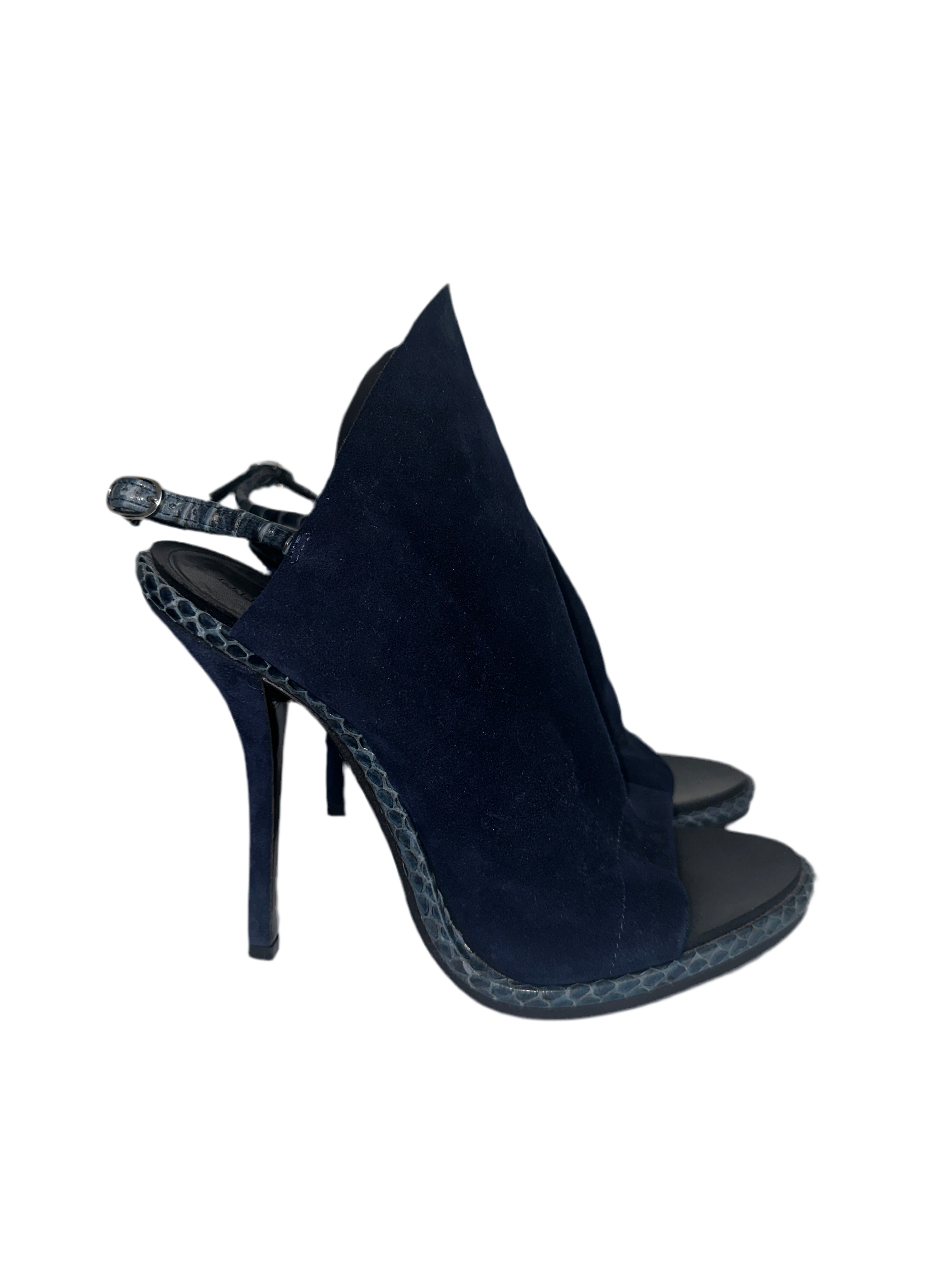 Balenciaga blue heels - size 37