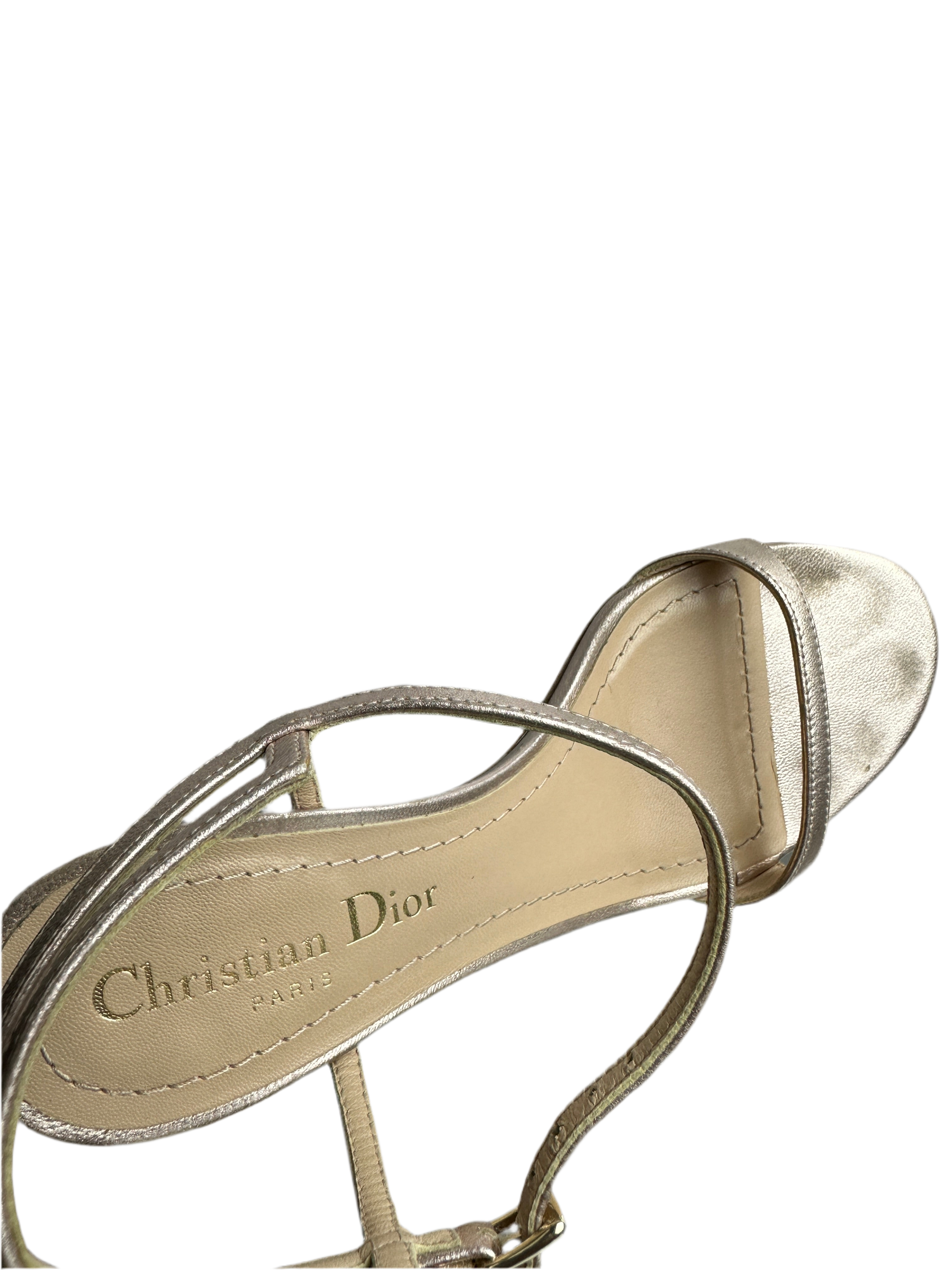 Dior Dway heeled sandal - size 36