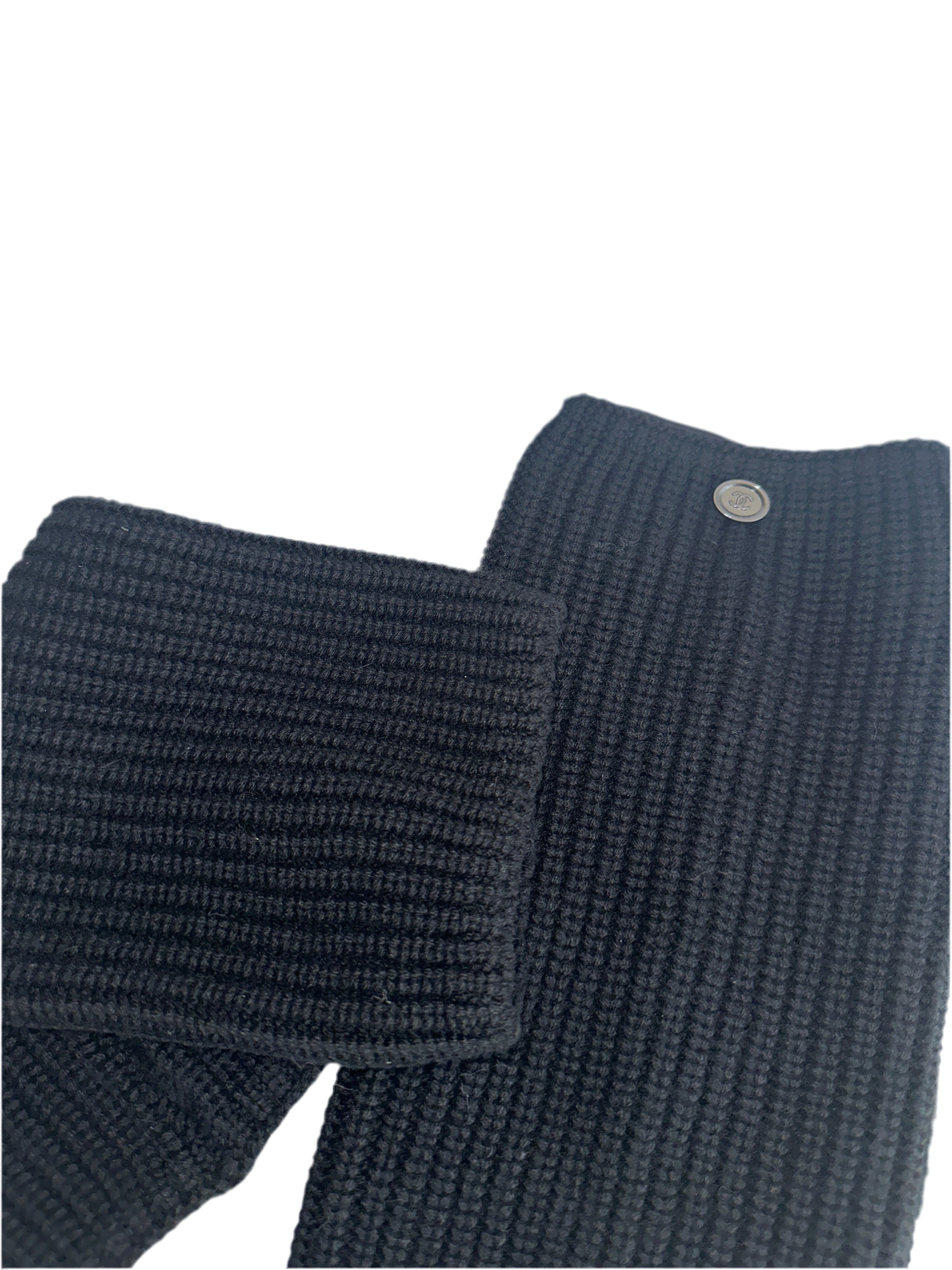 Chanel gaiter black - size TU