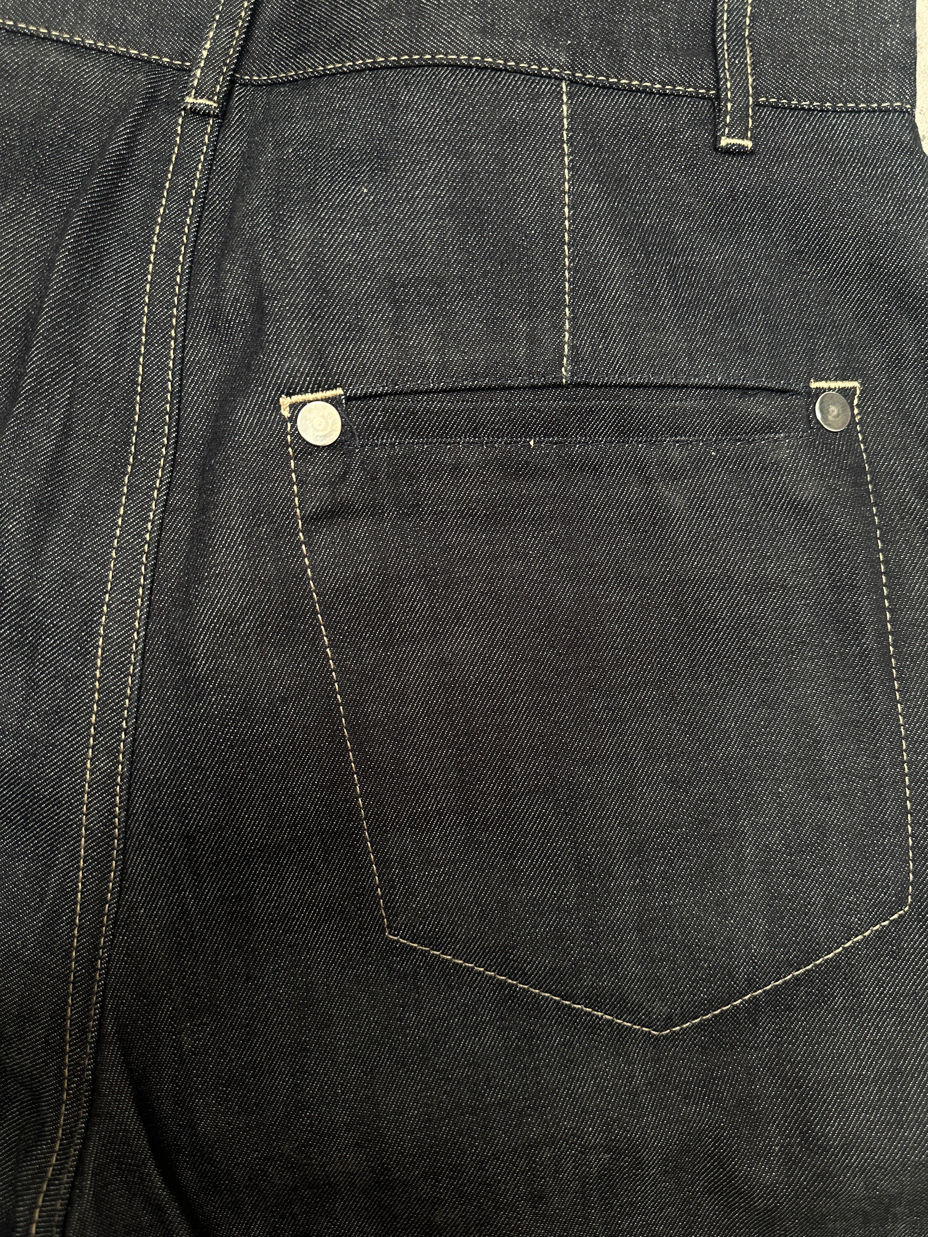 Sofie D'Hoore dark denim wide pants - size 36