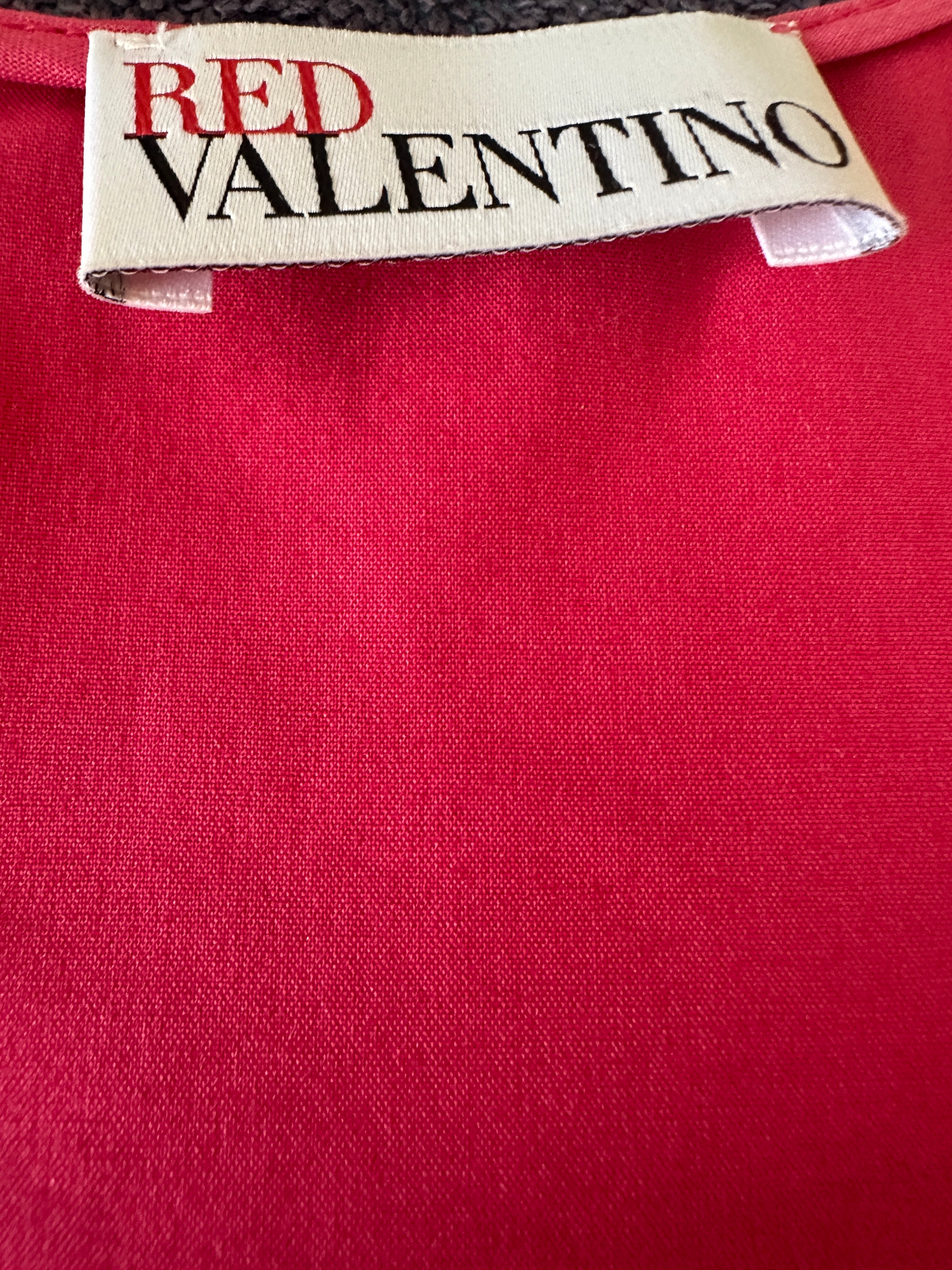 Red Valentino cotton poplin dress - size 40